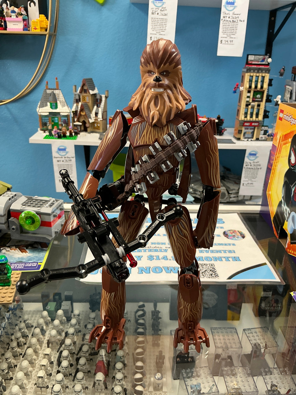 75530 Star Wars Chewbacca Buildable Figure- Used