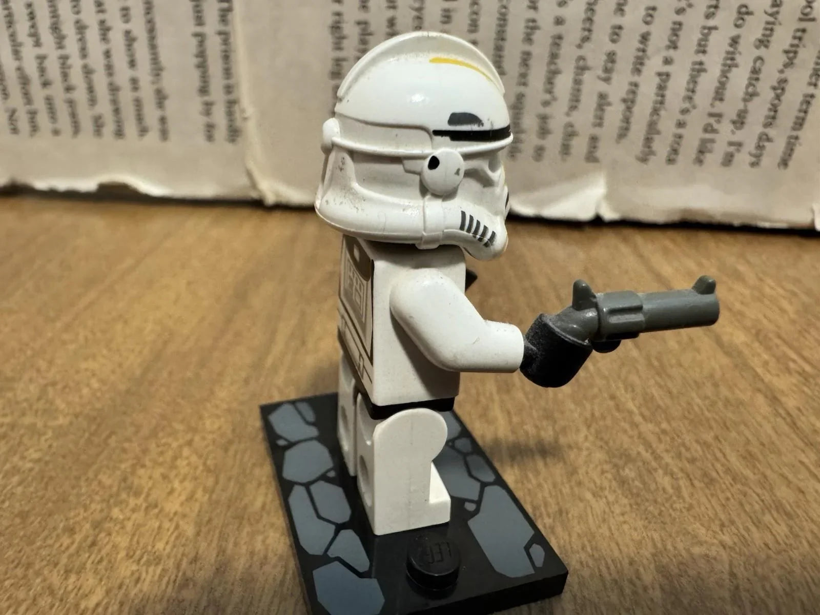 Lego Clone Trooper 327th Star Corps Minifigure - sw0128 - Set 7261 *NO CAPE*