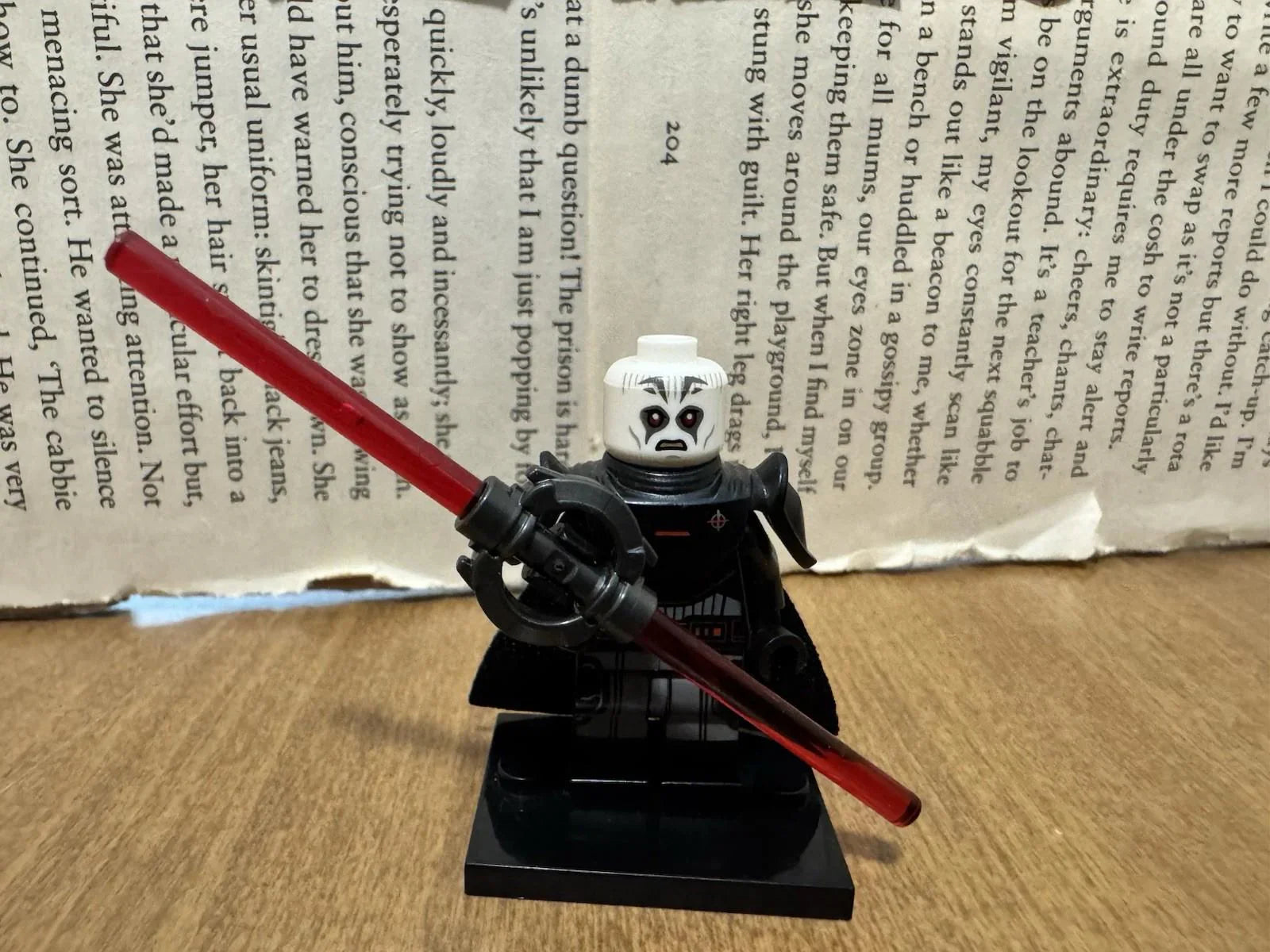 Lego Star Wars The Grand Inquisitor - Black Uniform Minifigure 75336