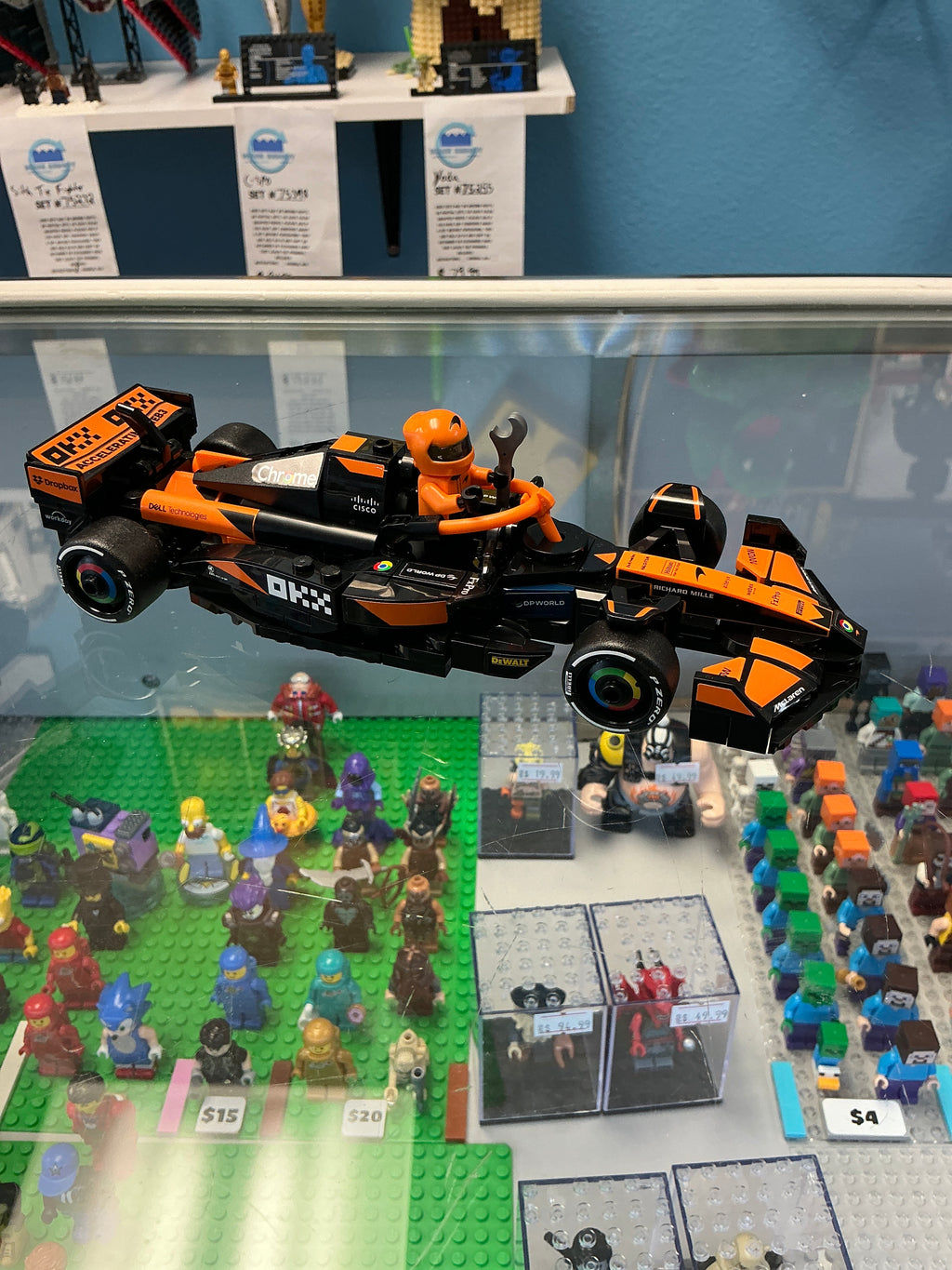 77251 Speed Champions McLaren F1 Team MCL38 Race Car - used