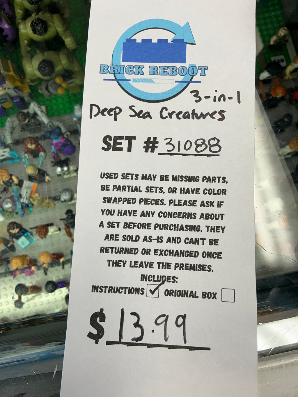 31088 3-in-1 Deep Sea Creatures - Used