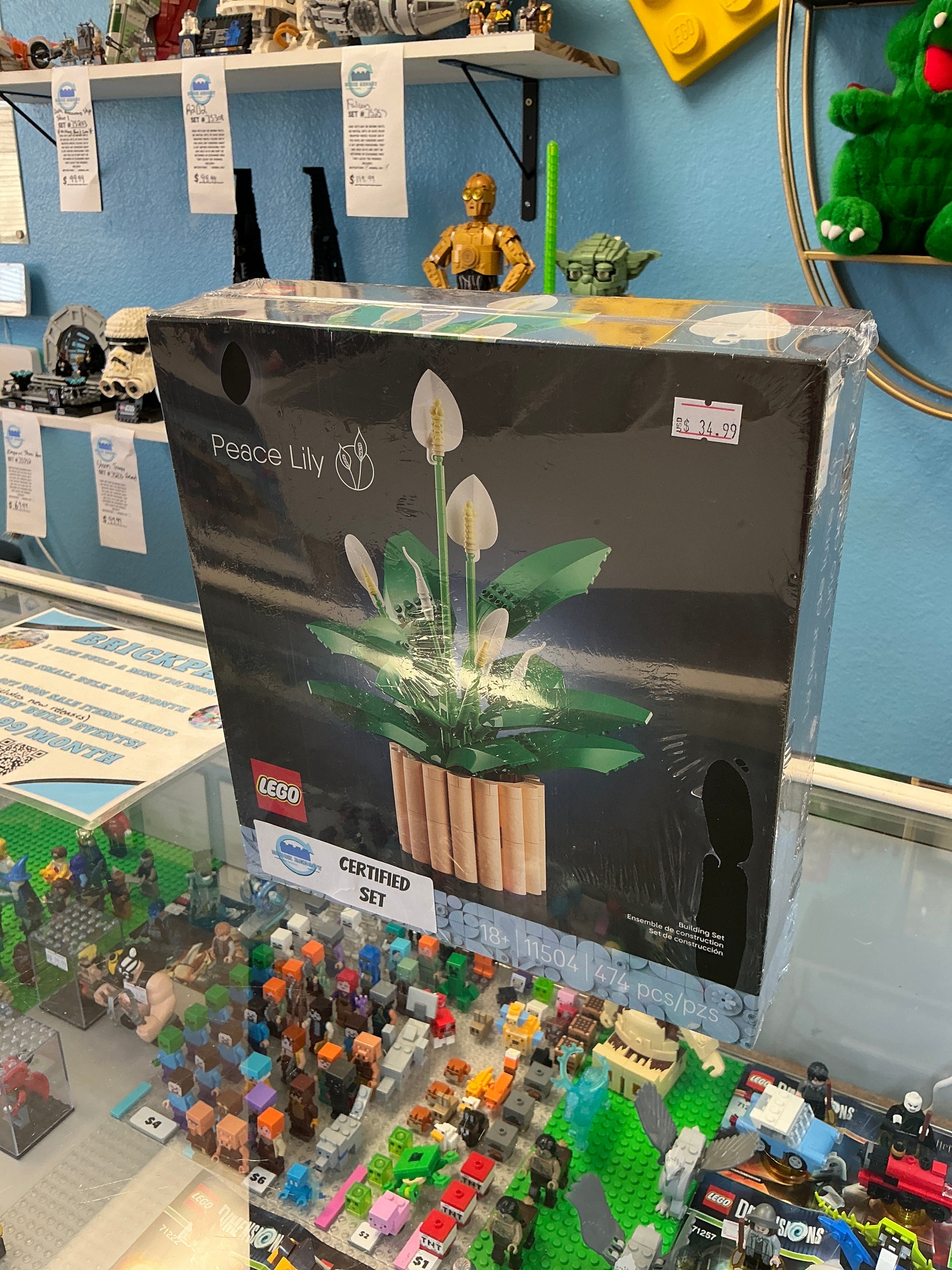 11504 Botanical Peace Lily - Certified