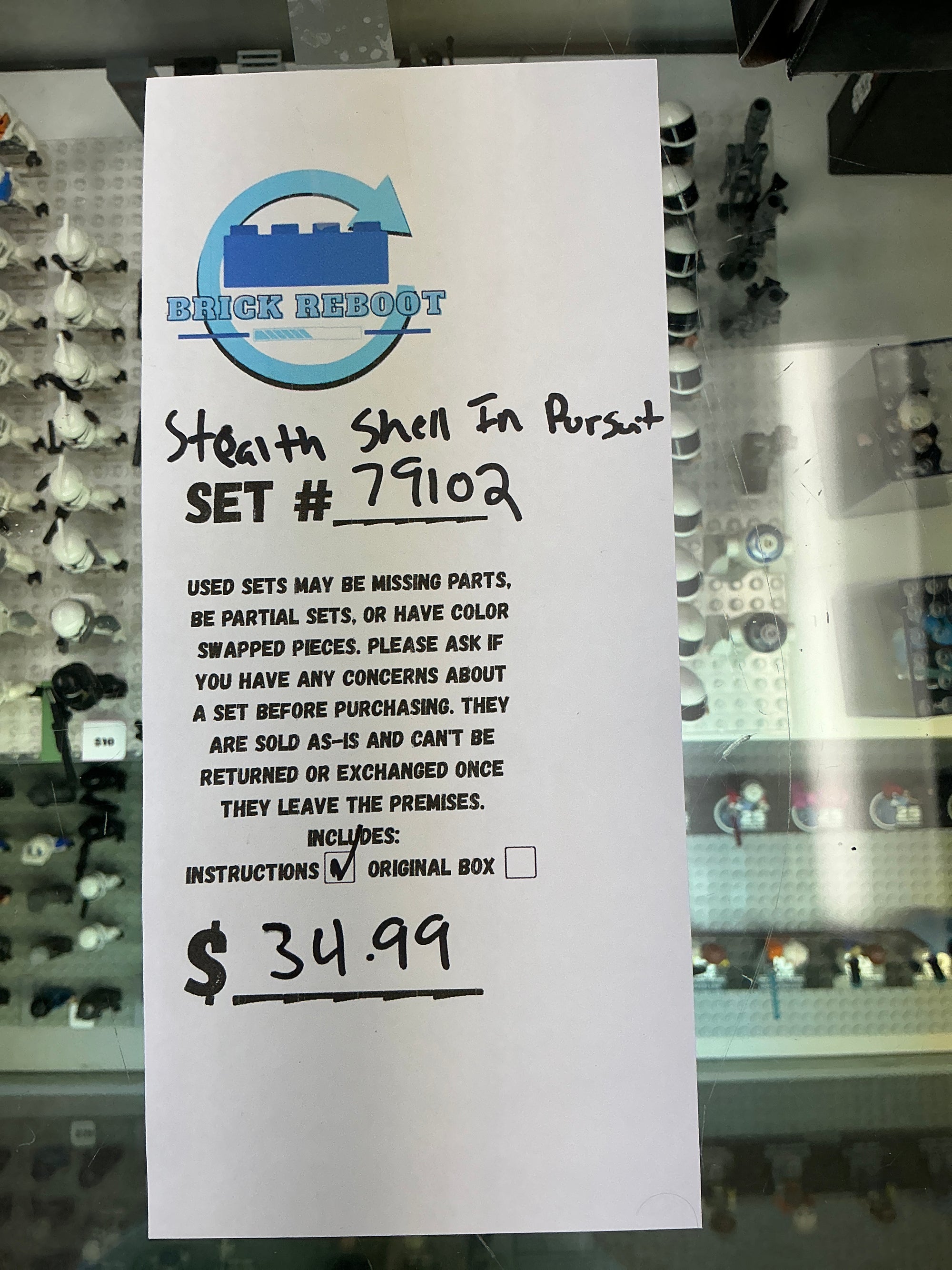 79102 Teenage Mutant Ninja Turtles Stealth Shell in Pursuit - Used