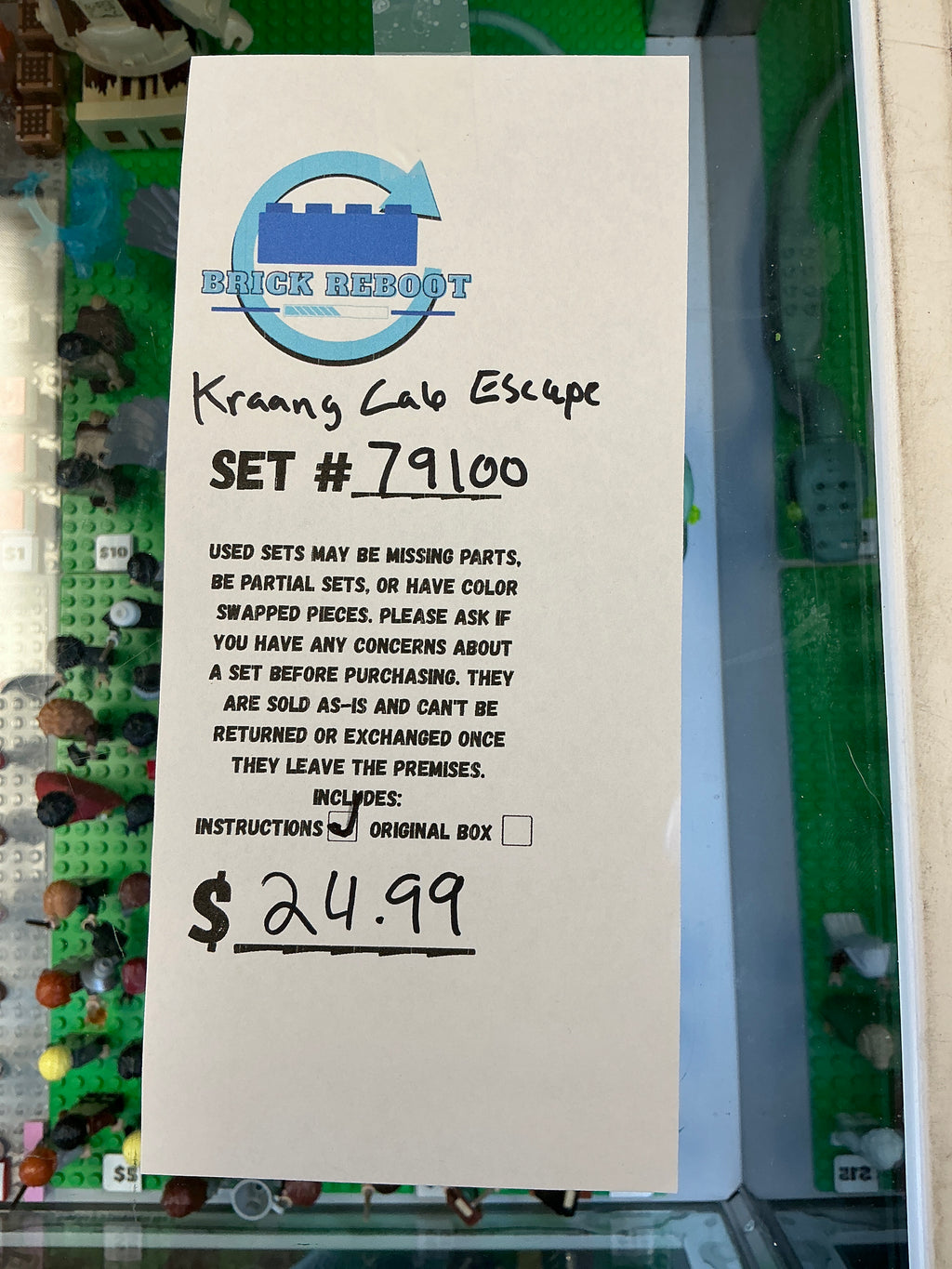 79100 Teenage Mutant Ninja Turtles Kraang Lab Escape - Used