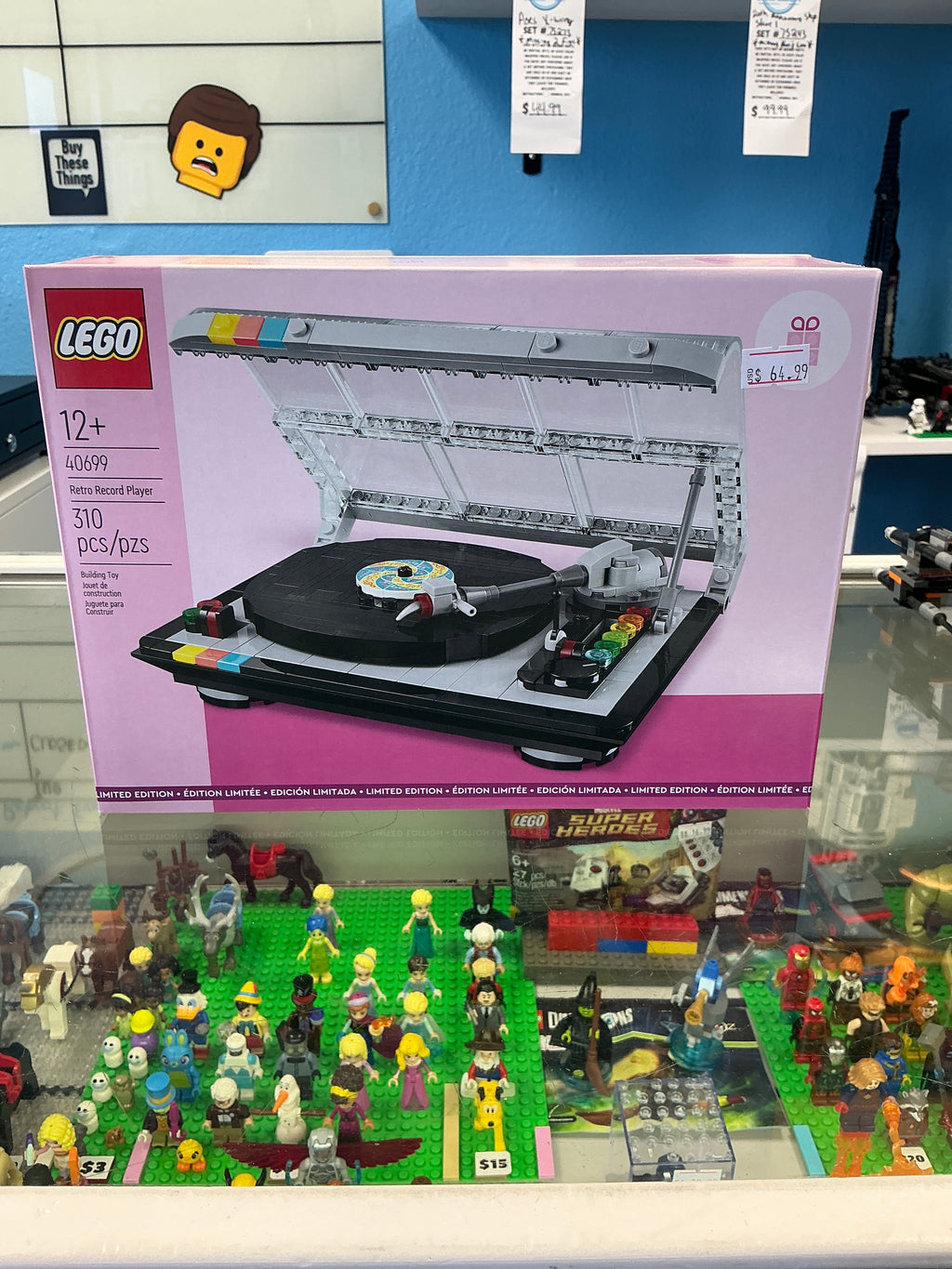 40699 Retro Record Player - Sealed
