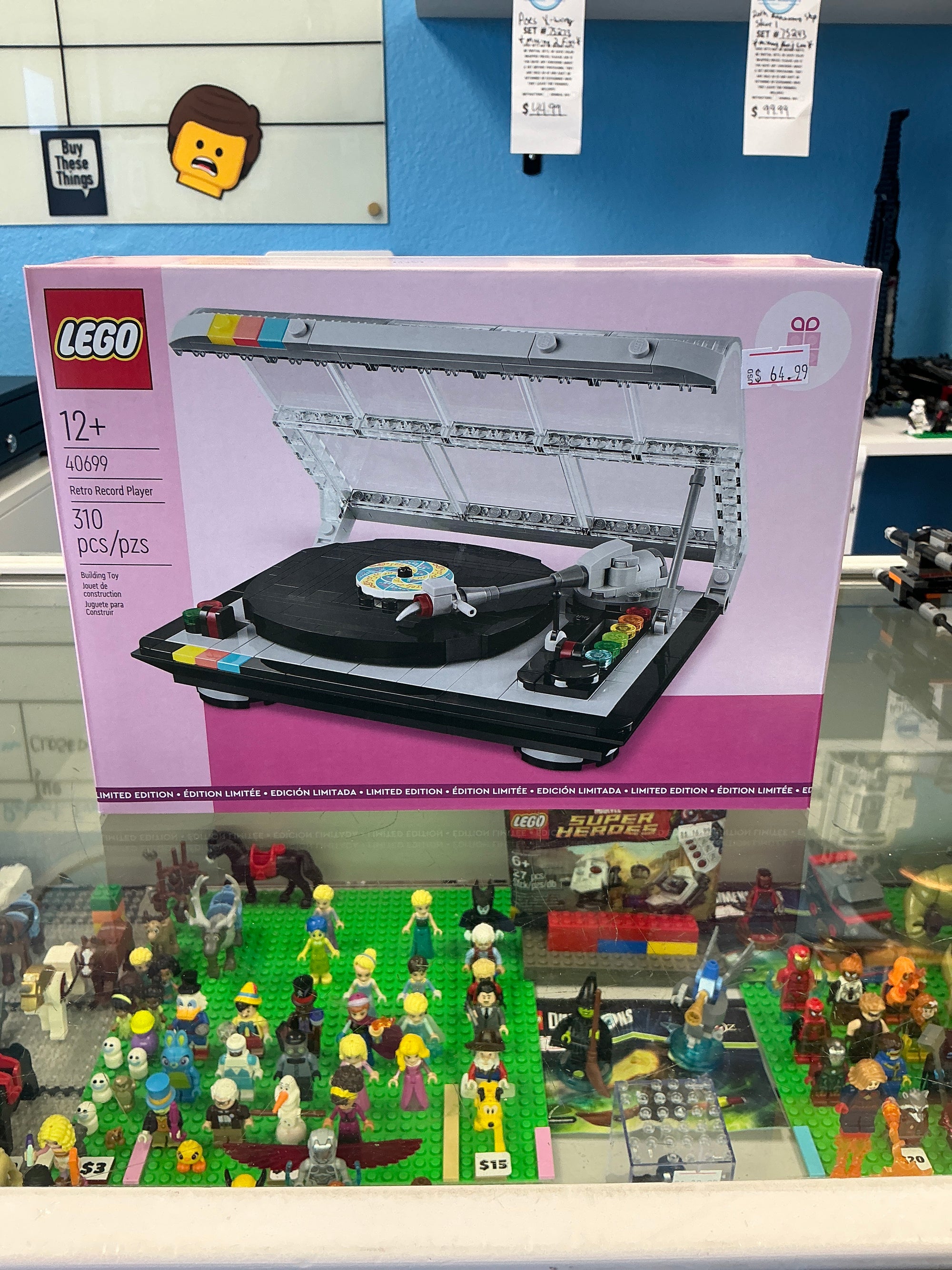 40699 Retro Record Player - Sealed