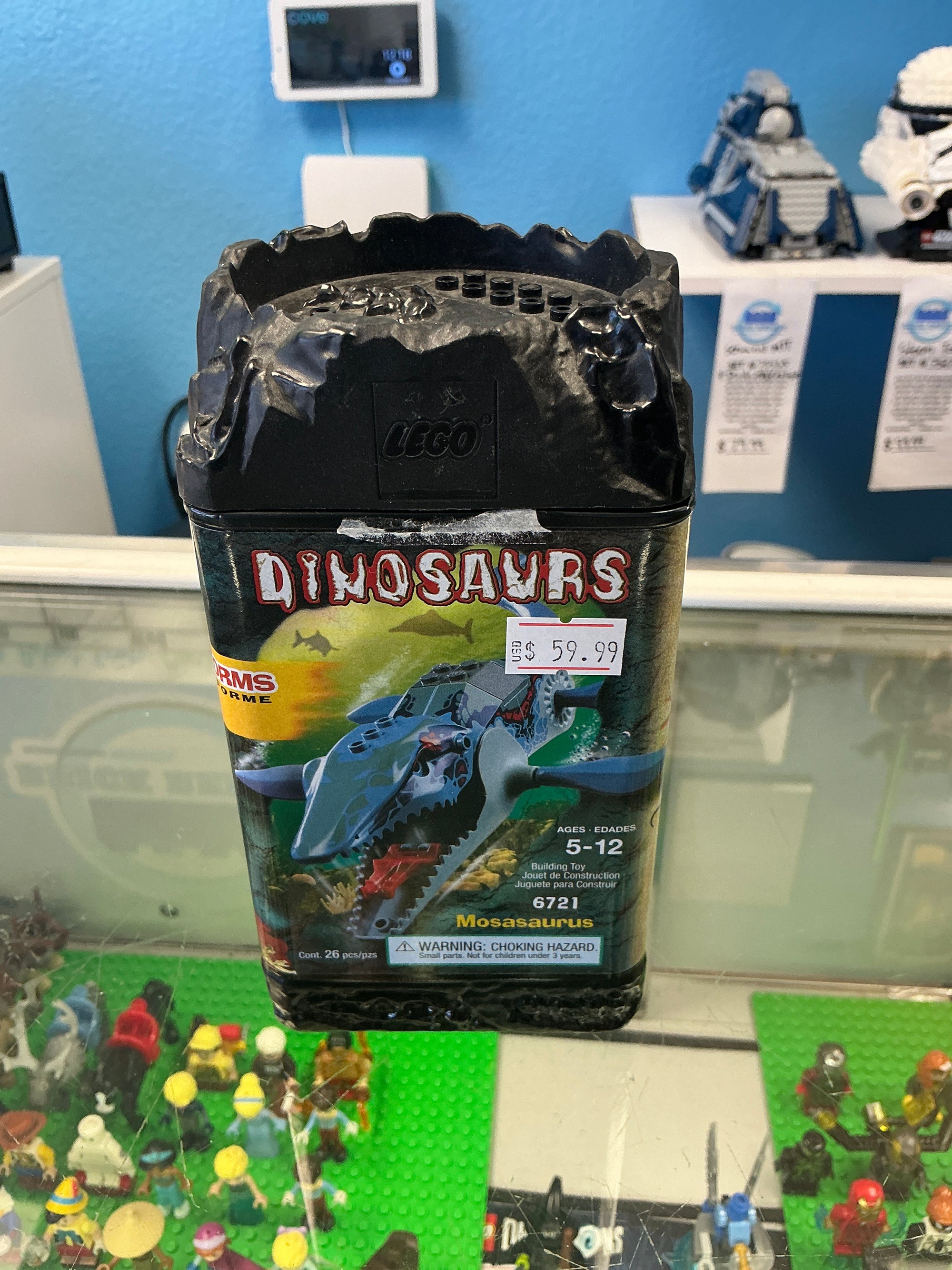 6721 Dinosaurs Mosasaurus - Used