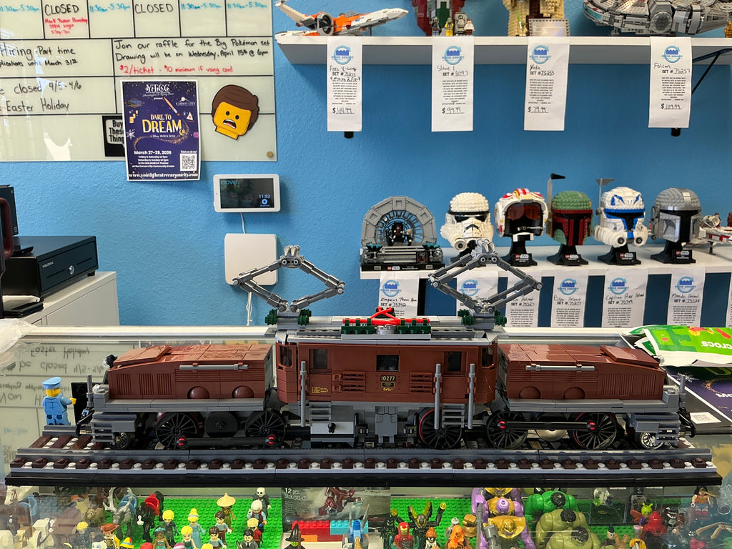 10277 Crocodile Locomotive *Missing wheel* - Used