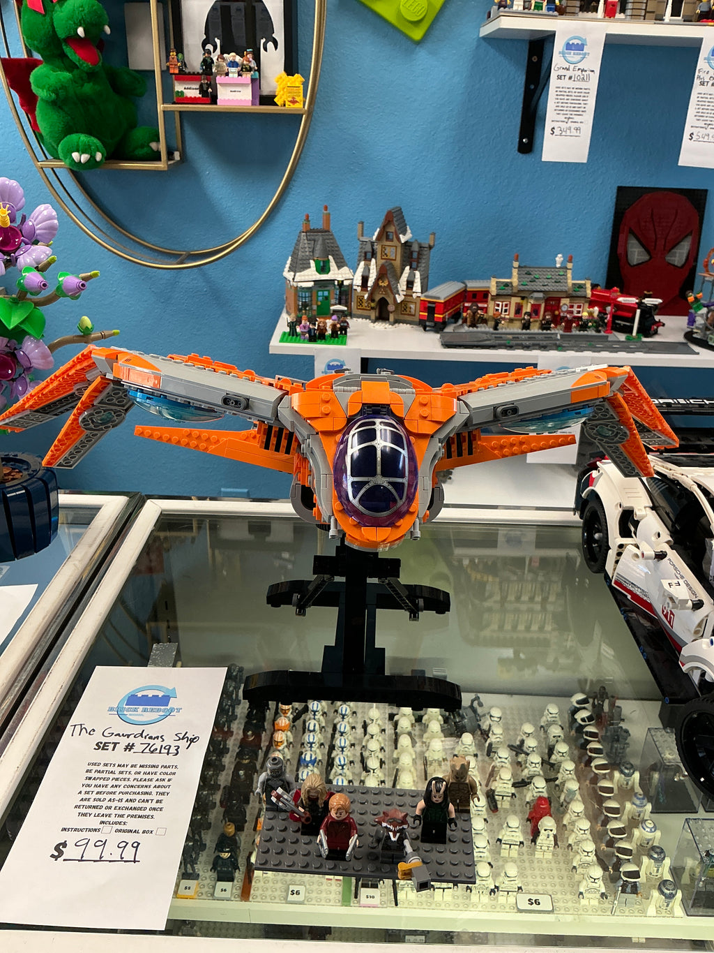 76193 Guardians of the Galaxy The Guardian’s Ship - Used