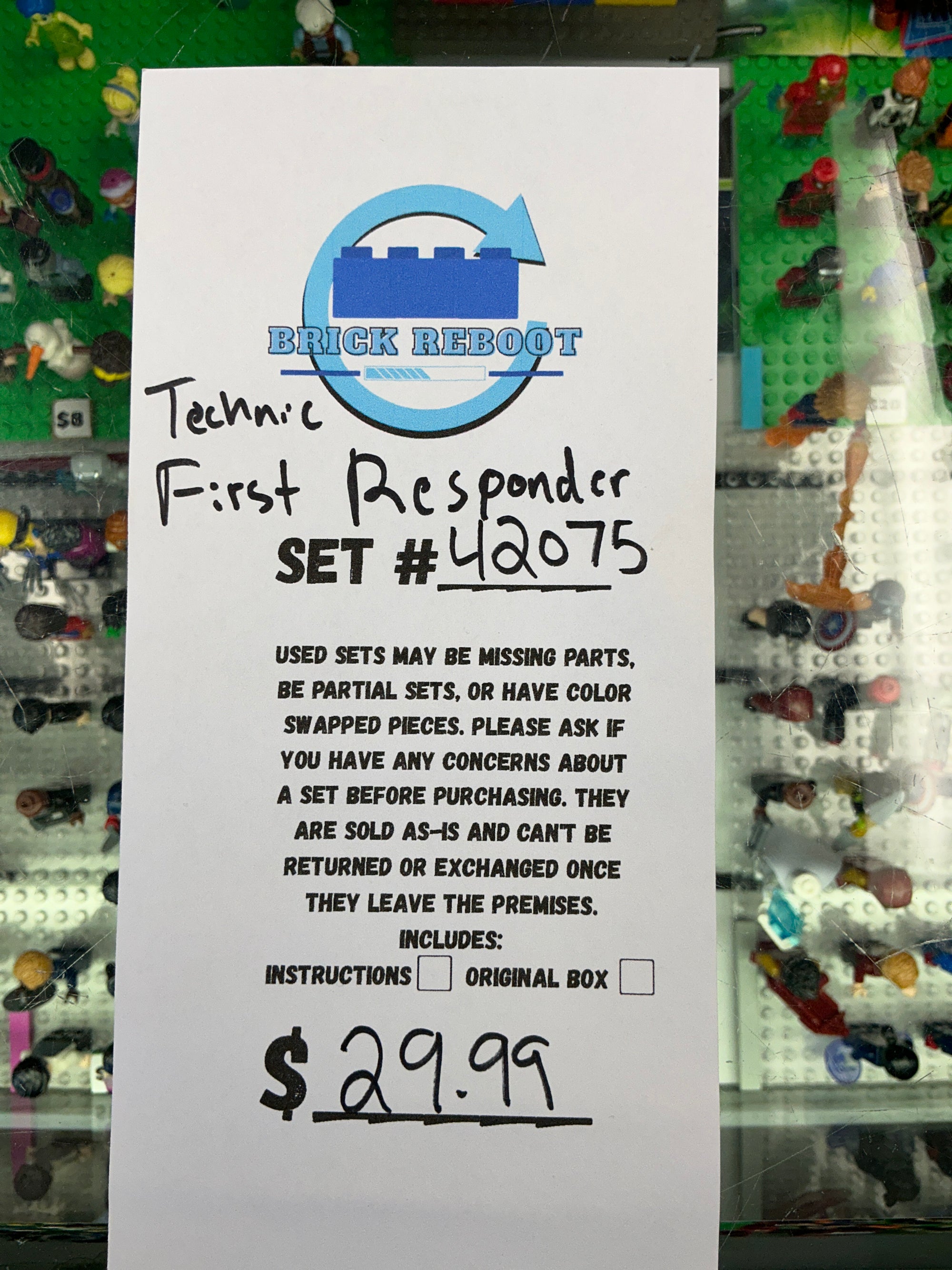 42075 Technic First Responder - Used