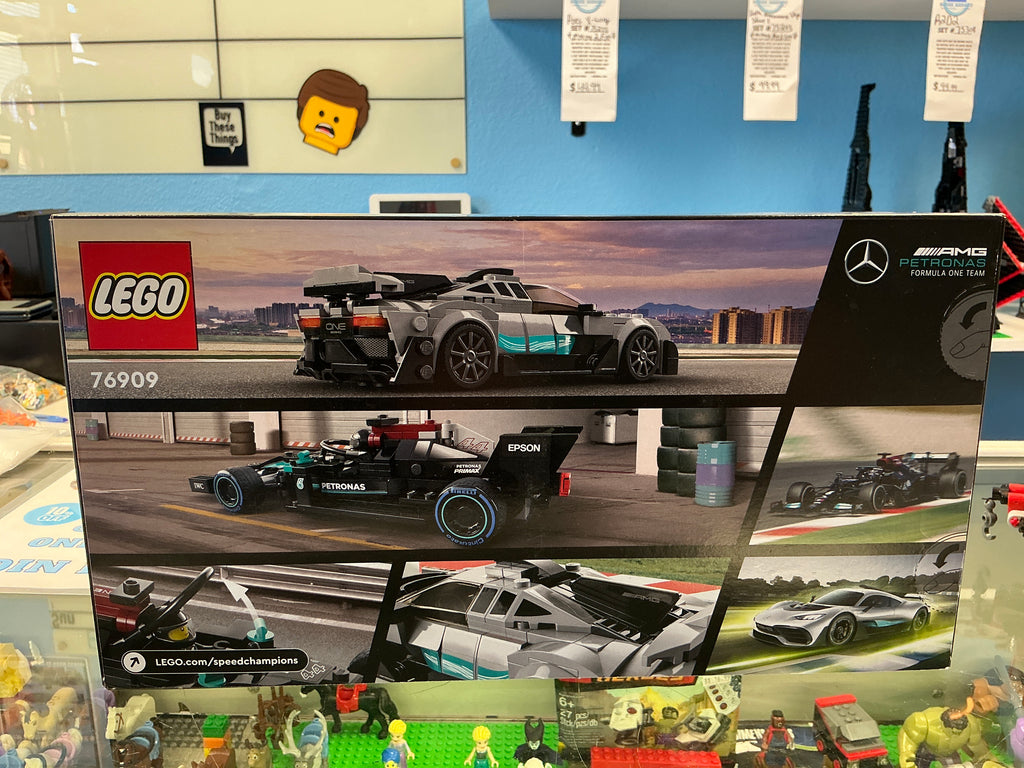 76909 Speed Champions Mercedes-AMG F1 W12 E Performance & Mercedes-AMG Project 1 - Sealed