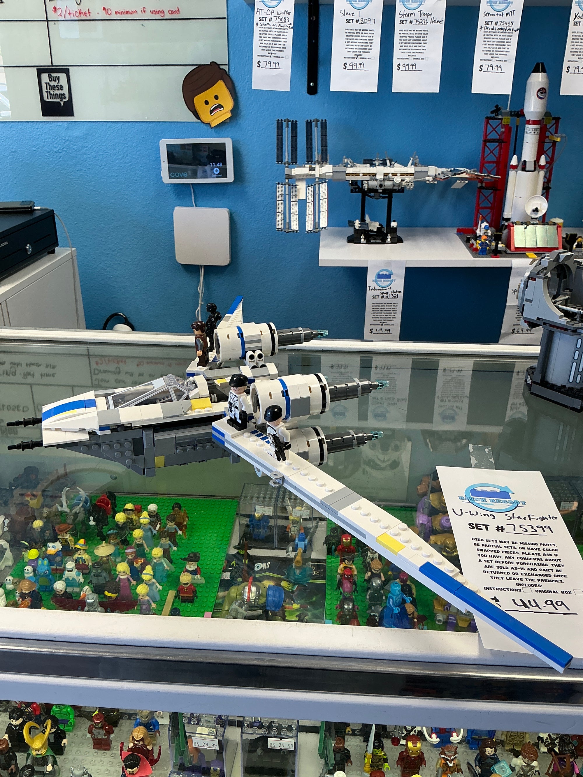 75399 Star Wars U-Wing Starfighter - Used