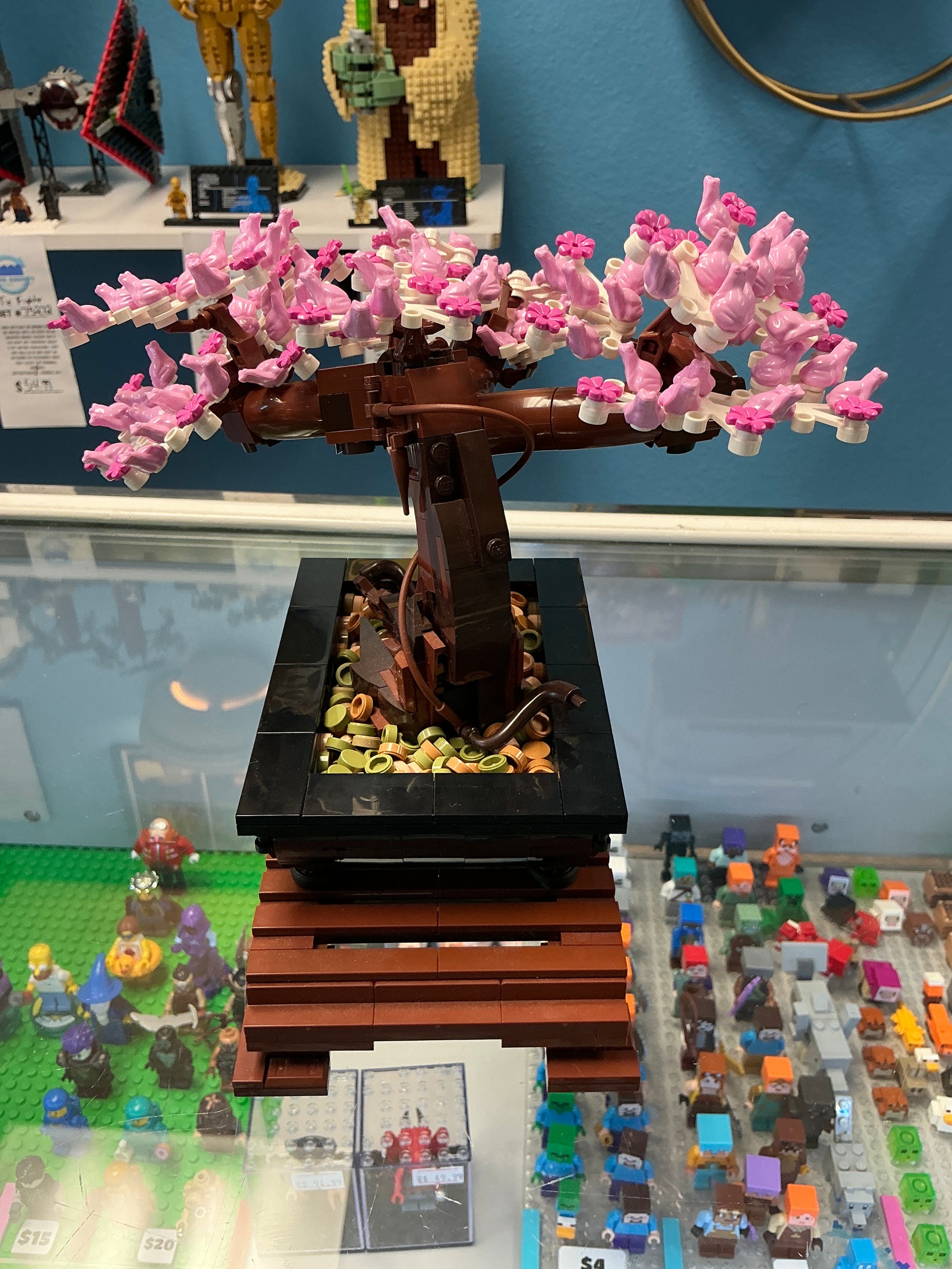 10281 Botanical Bonsai Tree *Pink Only* - used