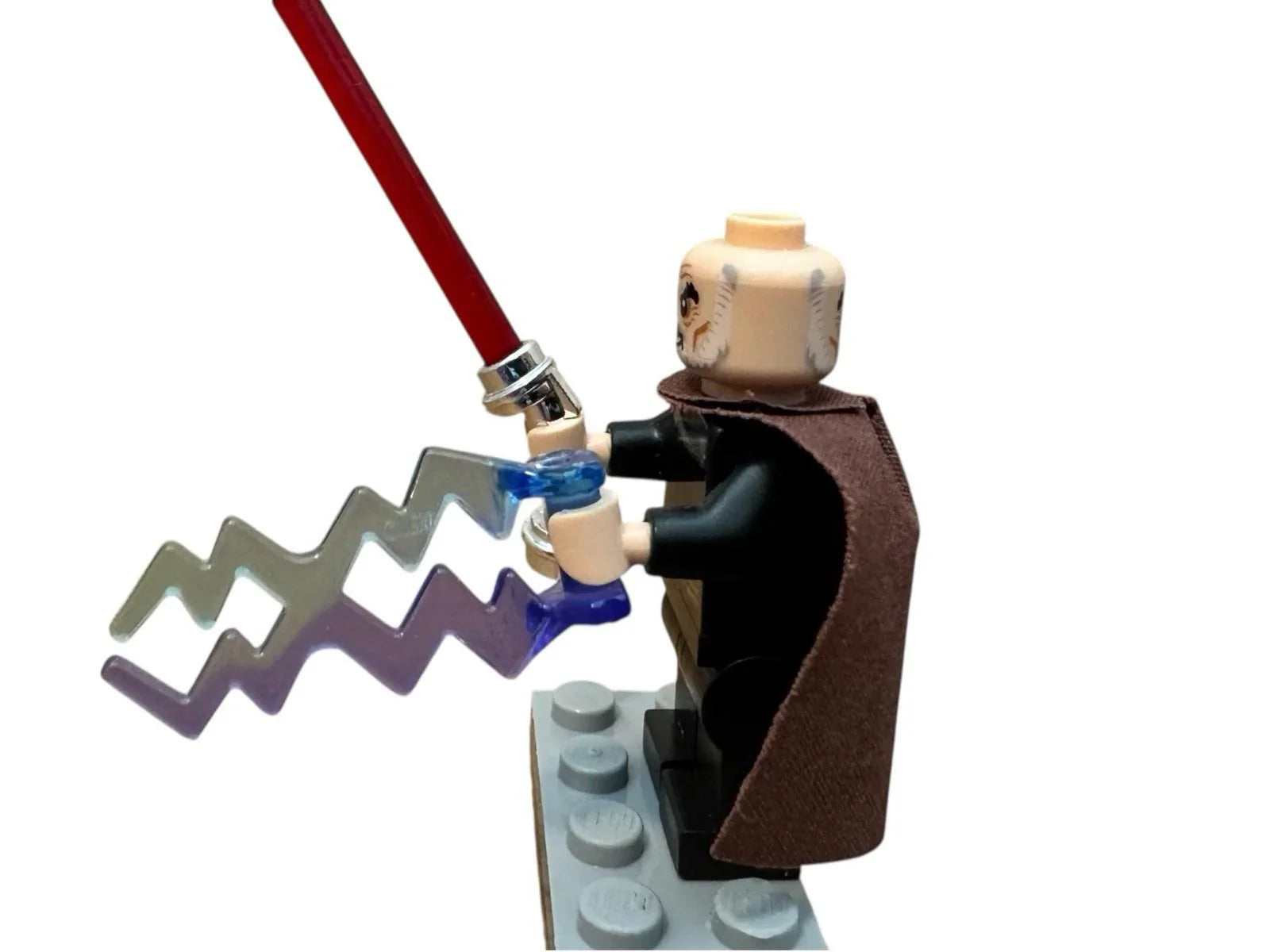 Lego Count Dooku From Set 75017 Star Wars Sith Lord, Duel on Geonosis *NO HAIR*