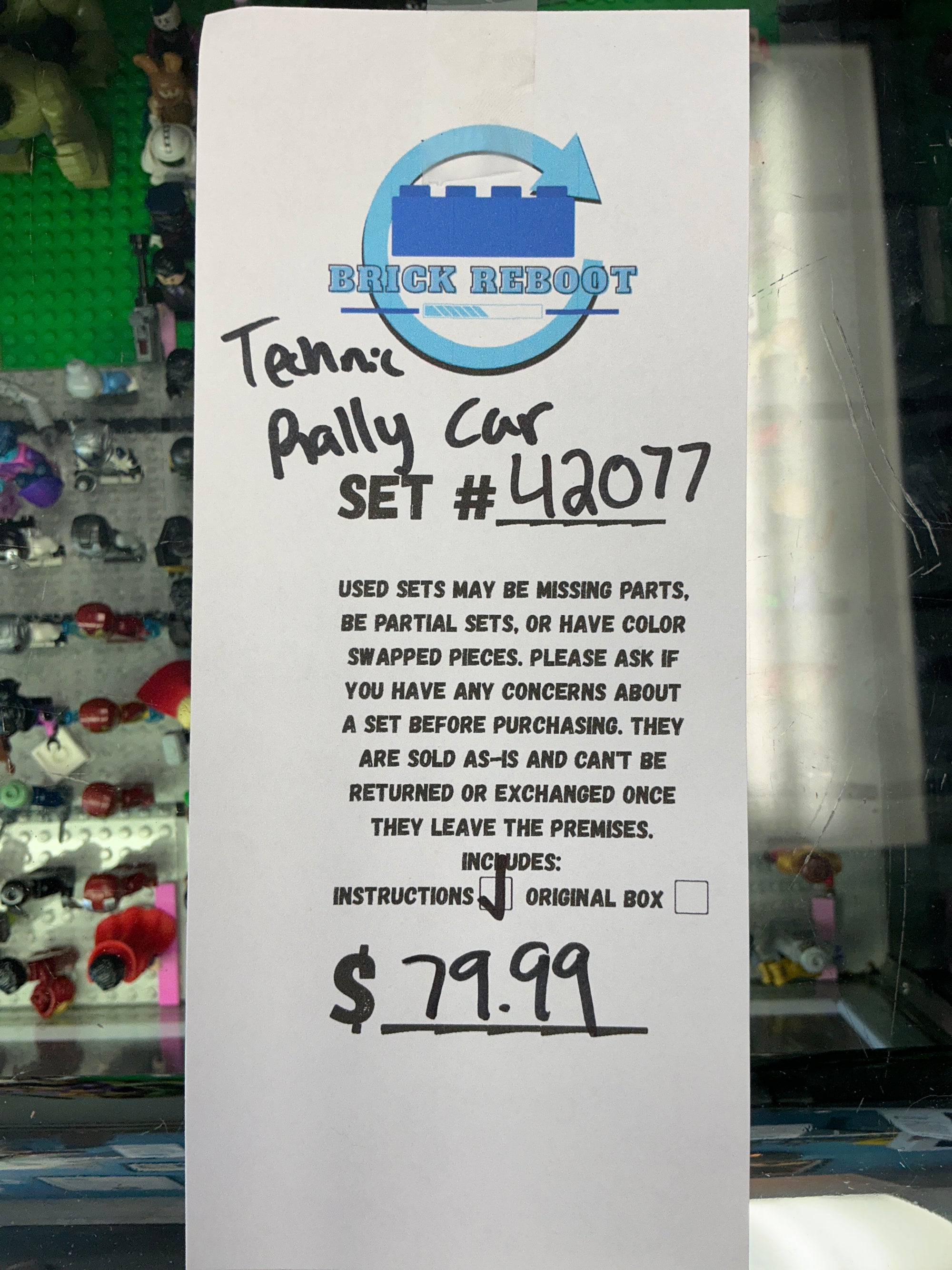 42077 Technic Rally Car - Used