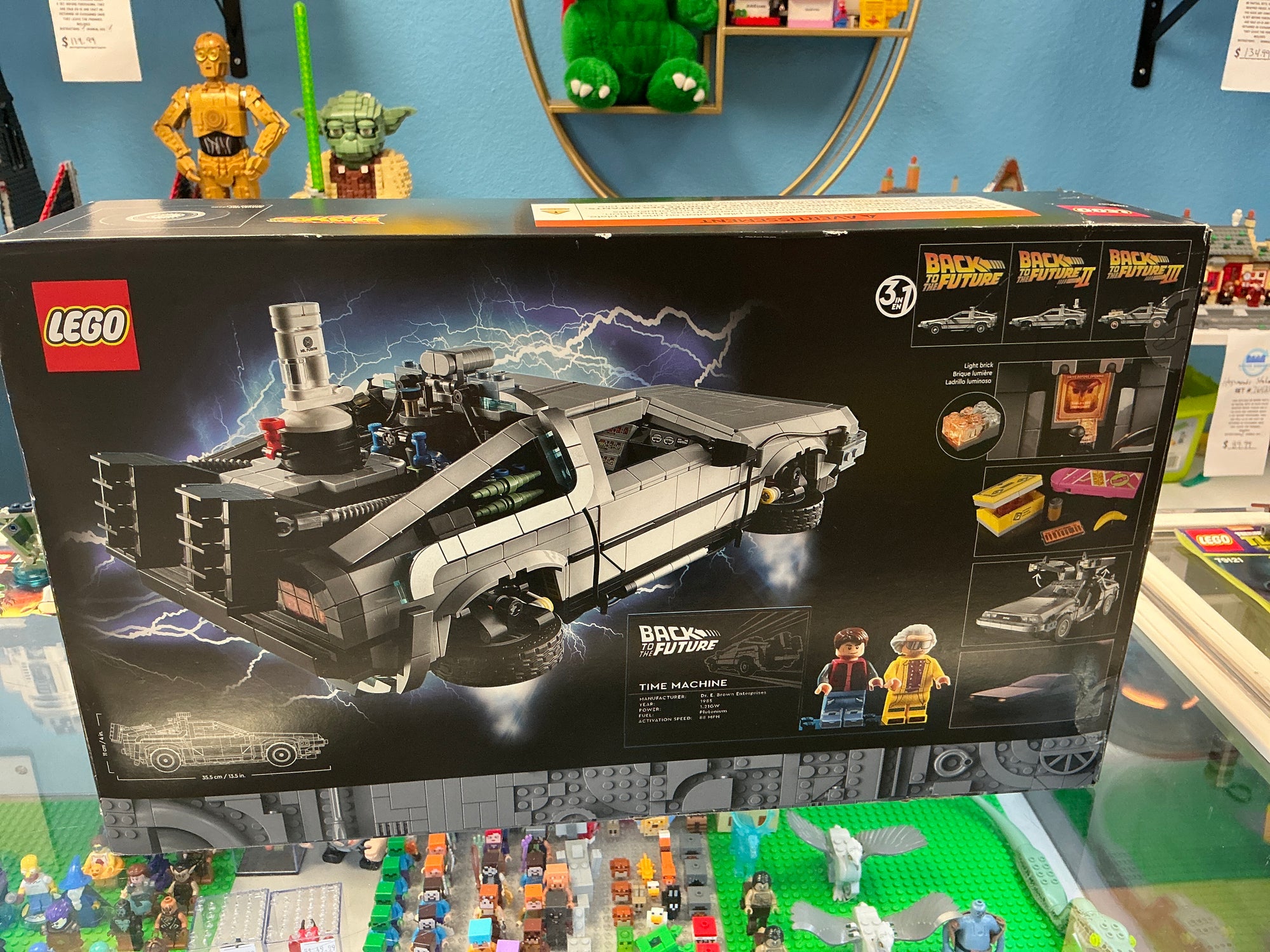 10300 Back to the Future DeLorean - Sealed
