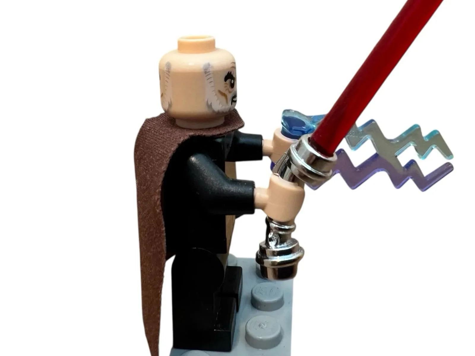 Lego Count Dooku From Set 75017 Star Wars Sith Lord, Duel on Geonosis *NO HAIR*