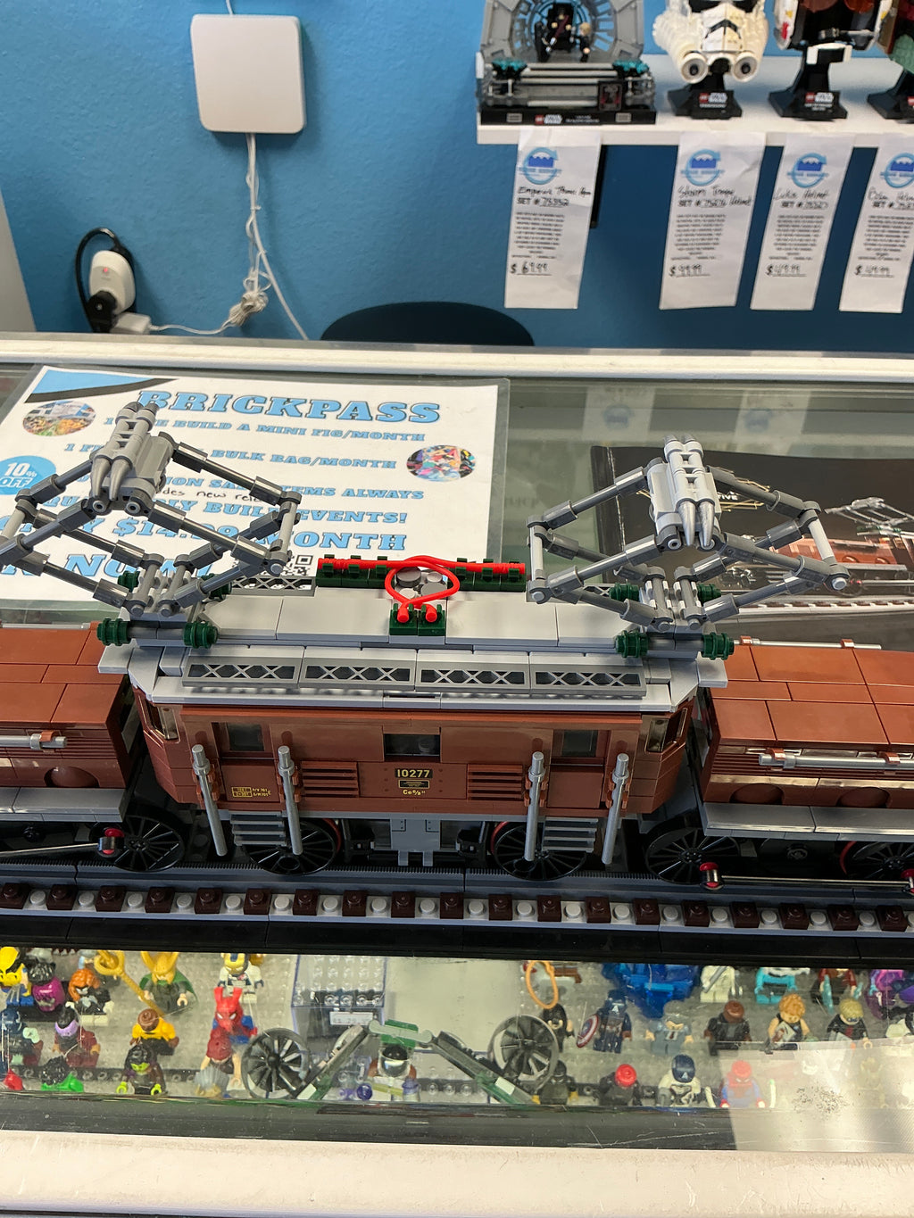 10277 Crocodile Locomotive *Missing wheel* - Used