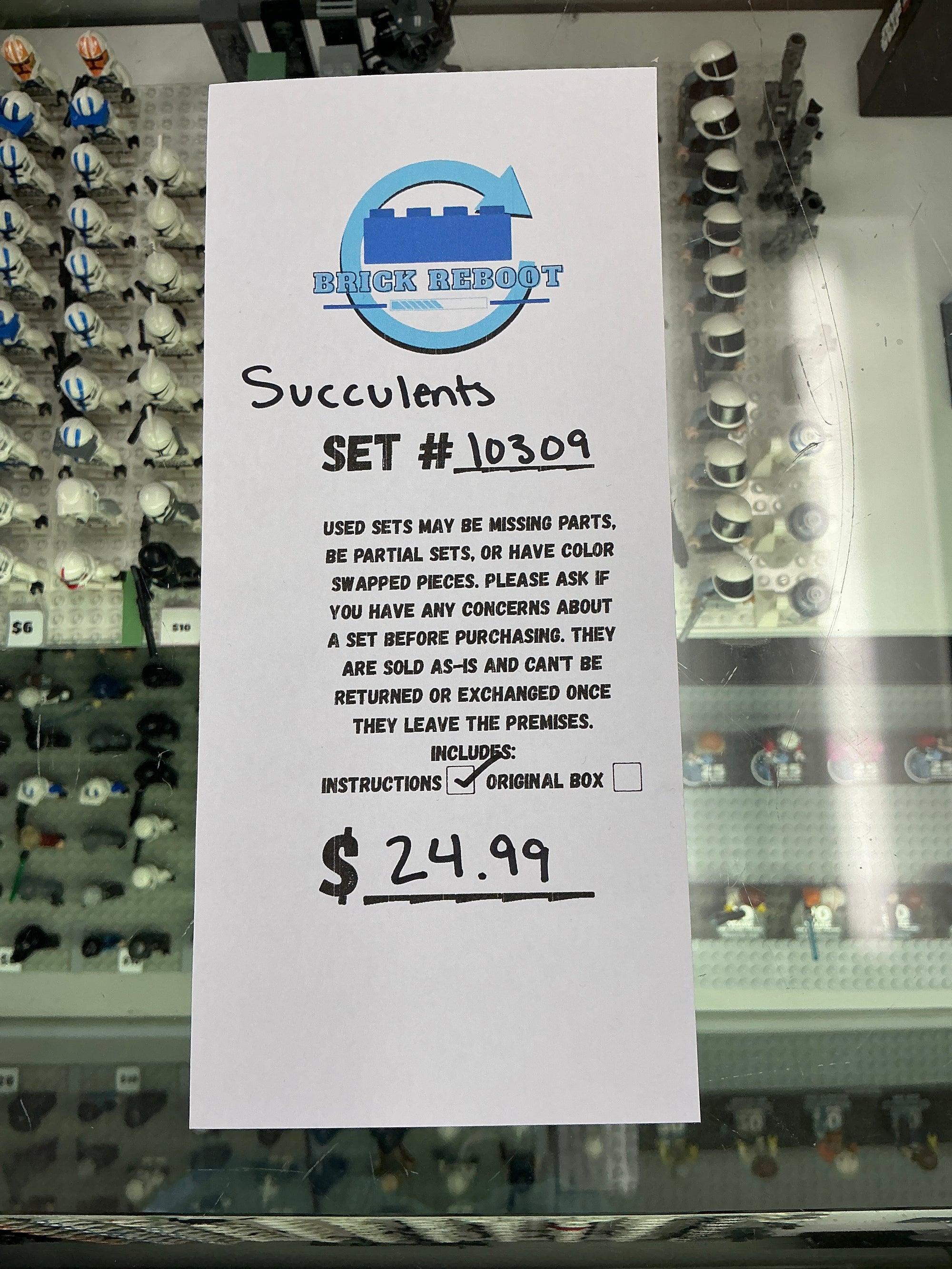 10309 Botanical Succulents - Used