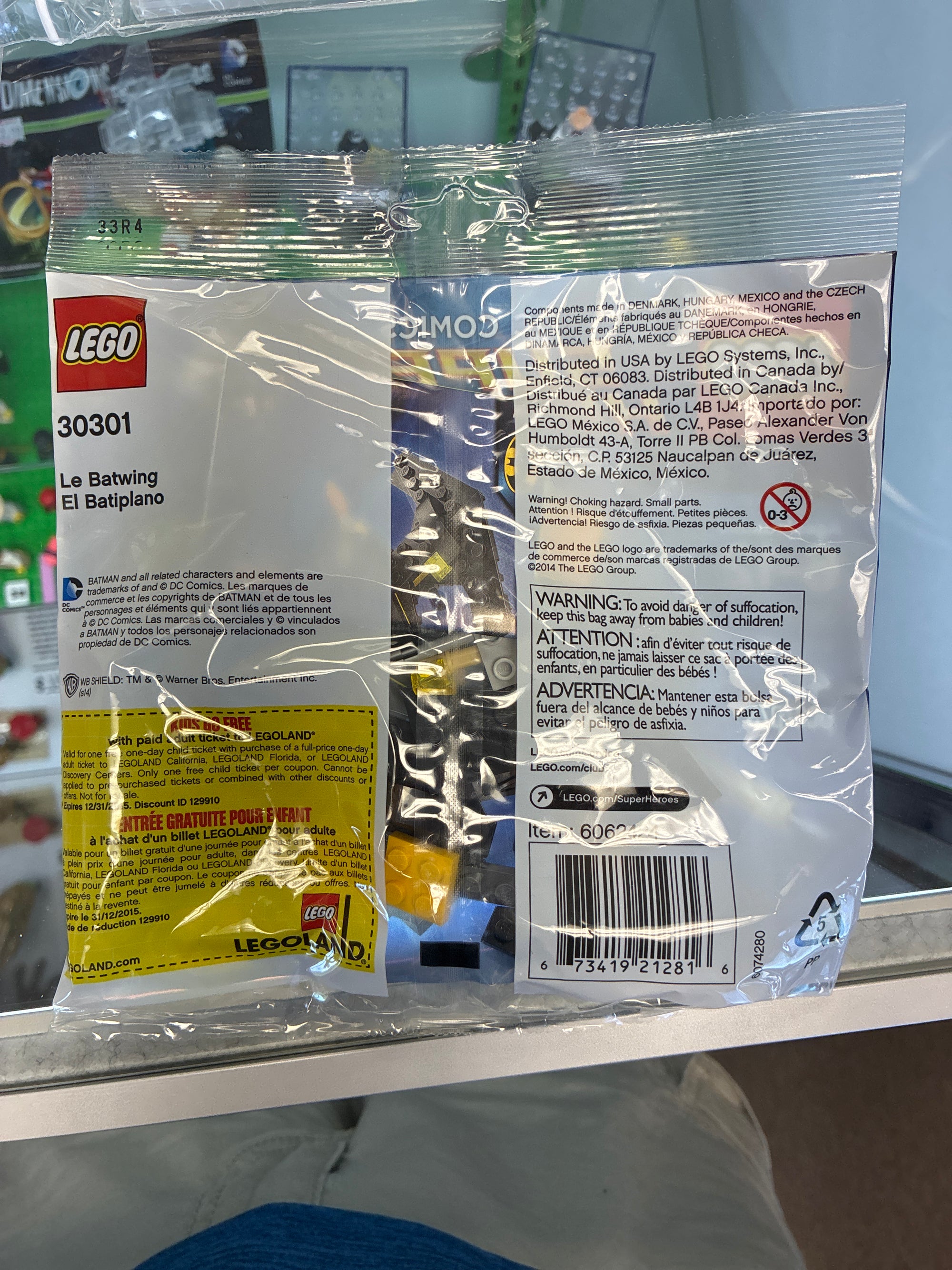 30301 Batwing Poly Bag - Sealed