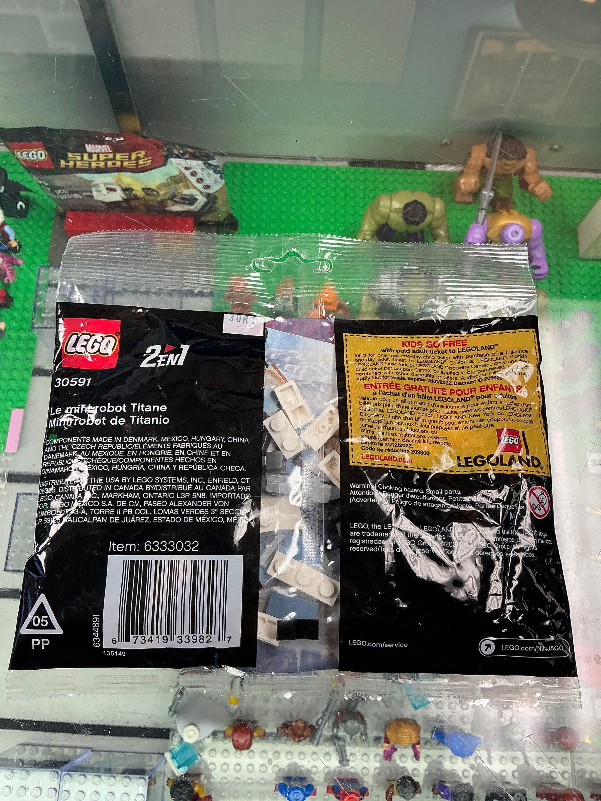 30591 Ninjago Titanium Mini Mech - Sealed