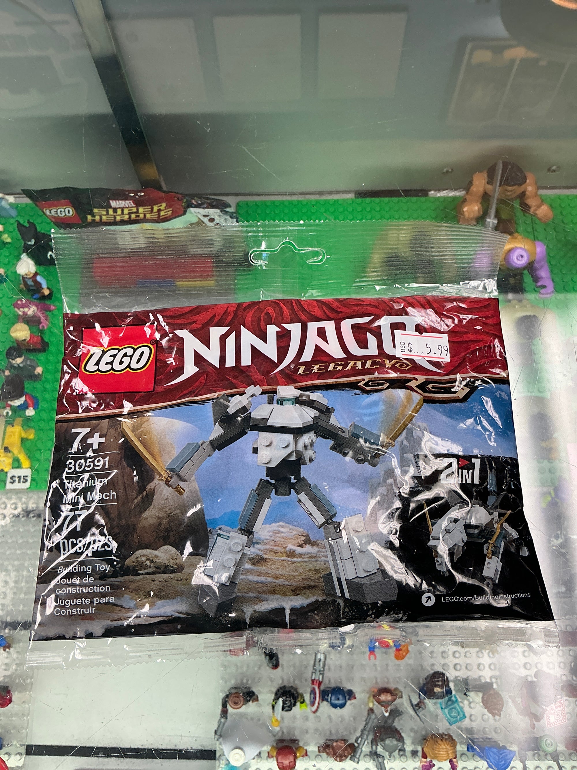 30591 Ninjago Titanium Mini Mech - Sealed