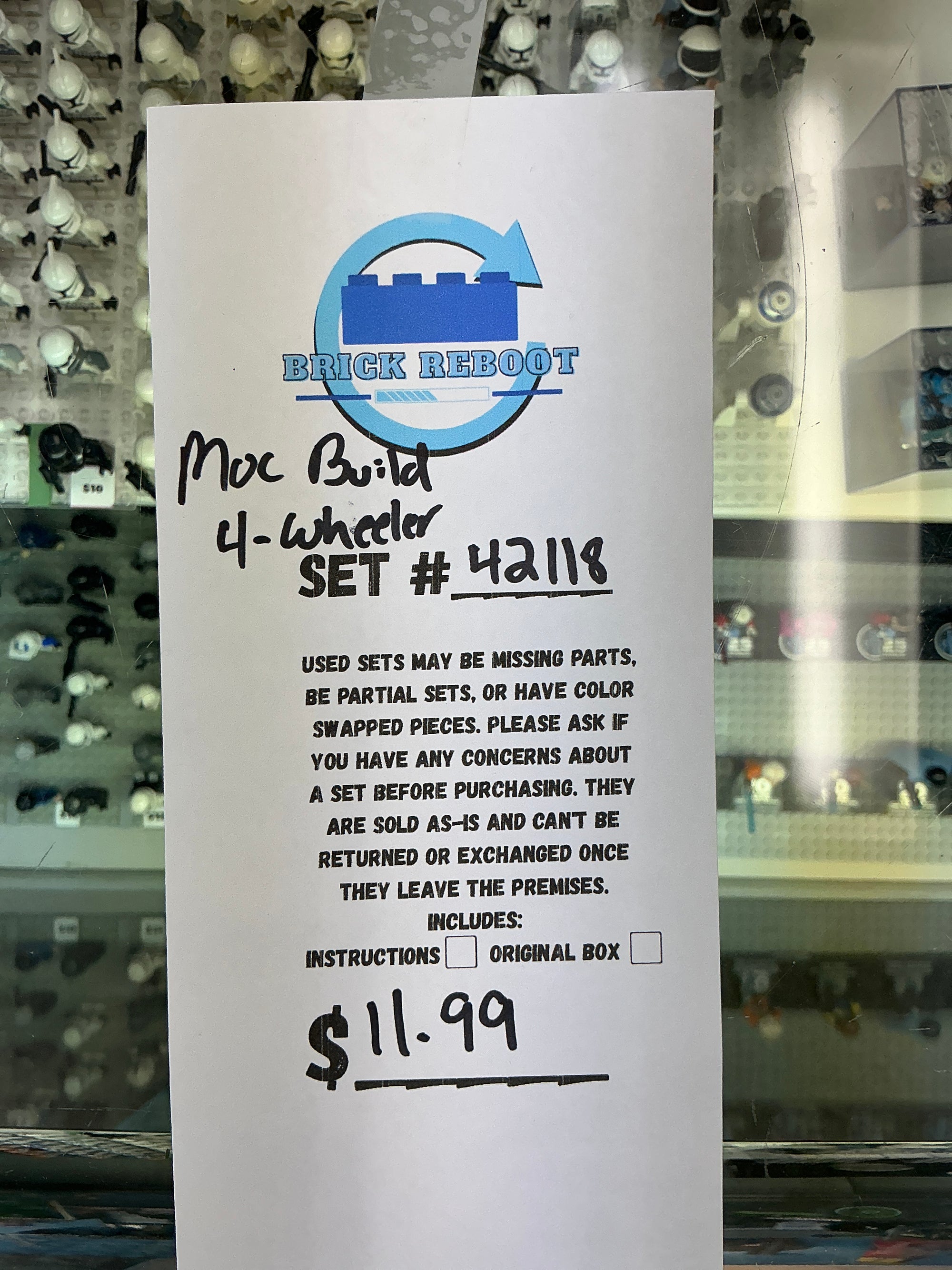 42118 MOC 4-Wheeler Build - Used