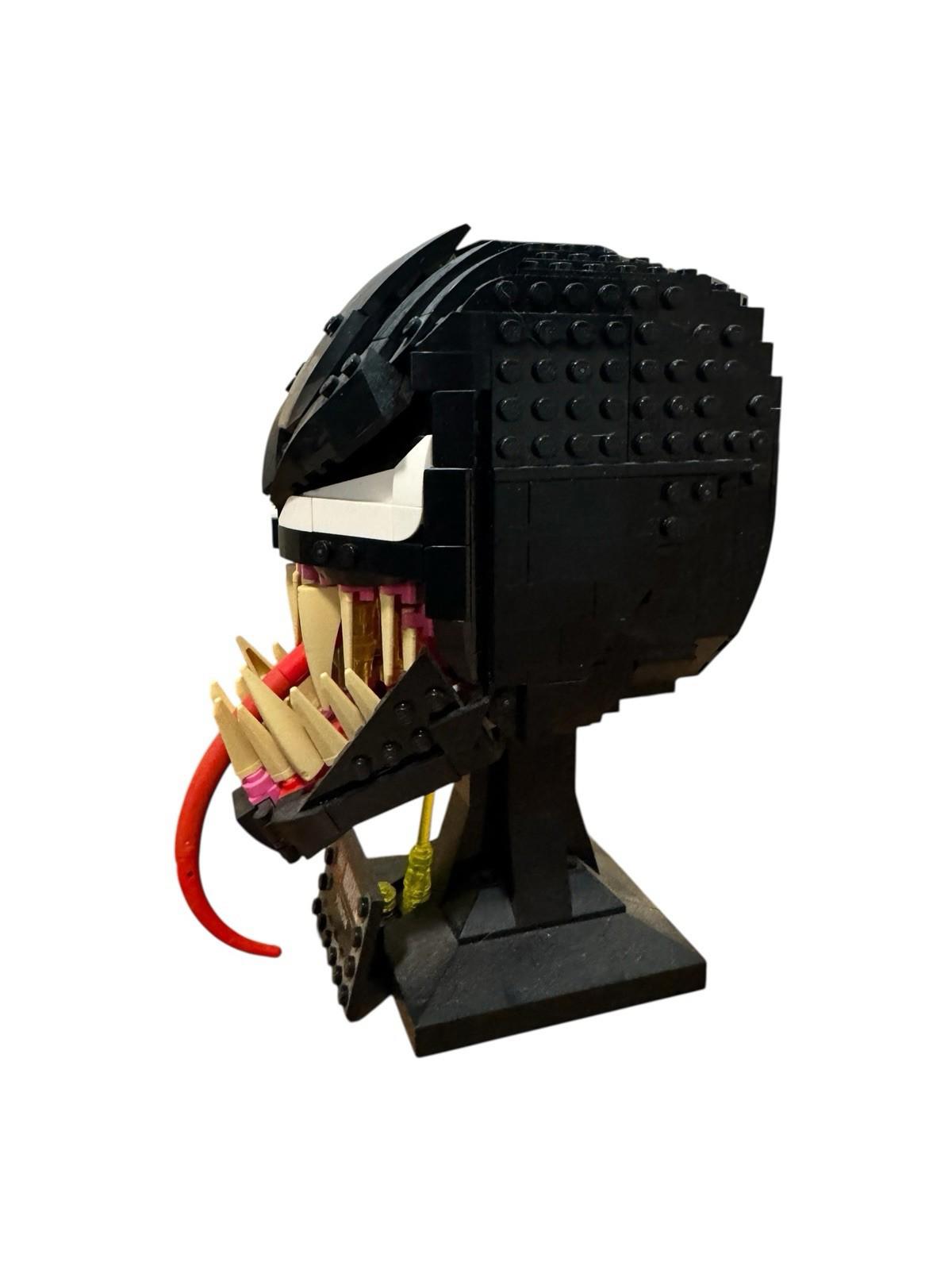 Lego 76187 Marvel Venom Head Bust 100% Complete W/ Instructions
