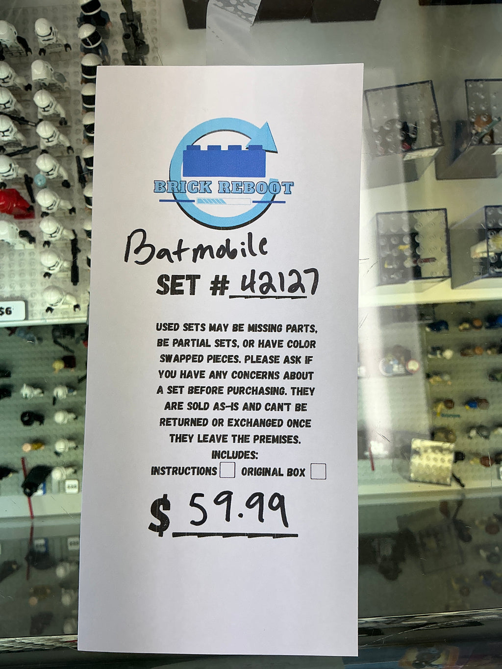 42127 Batman Batmobile -Used