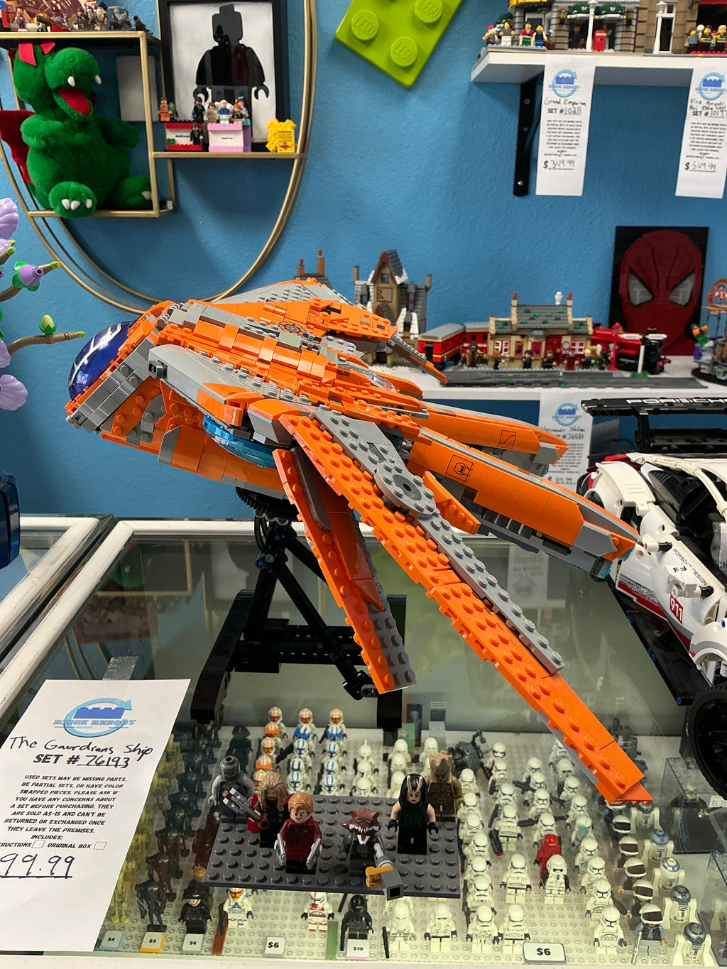 76193 Guardians of the Galaxy The Guardian’s Ship - Used