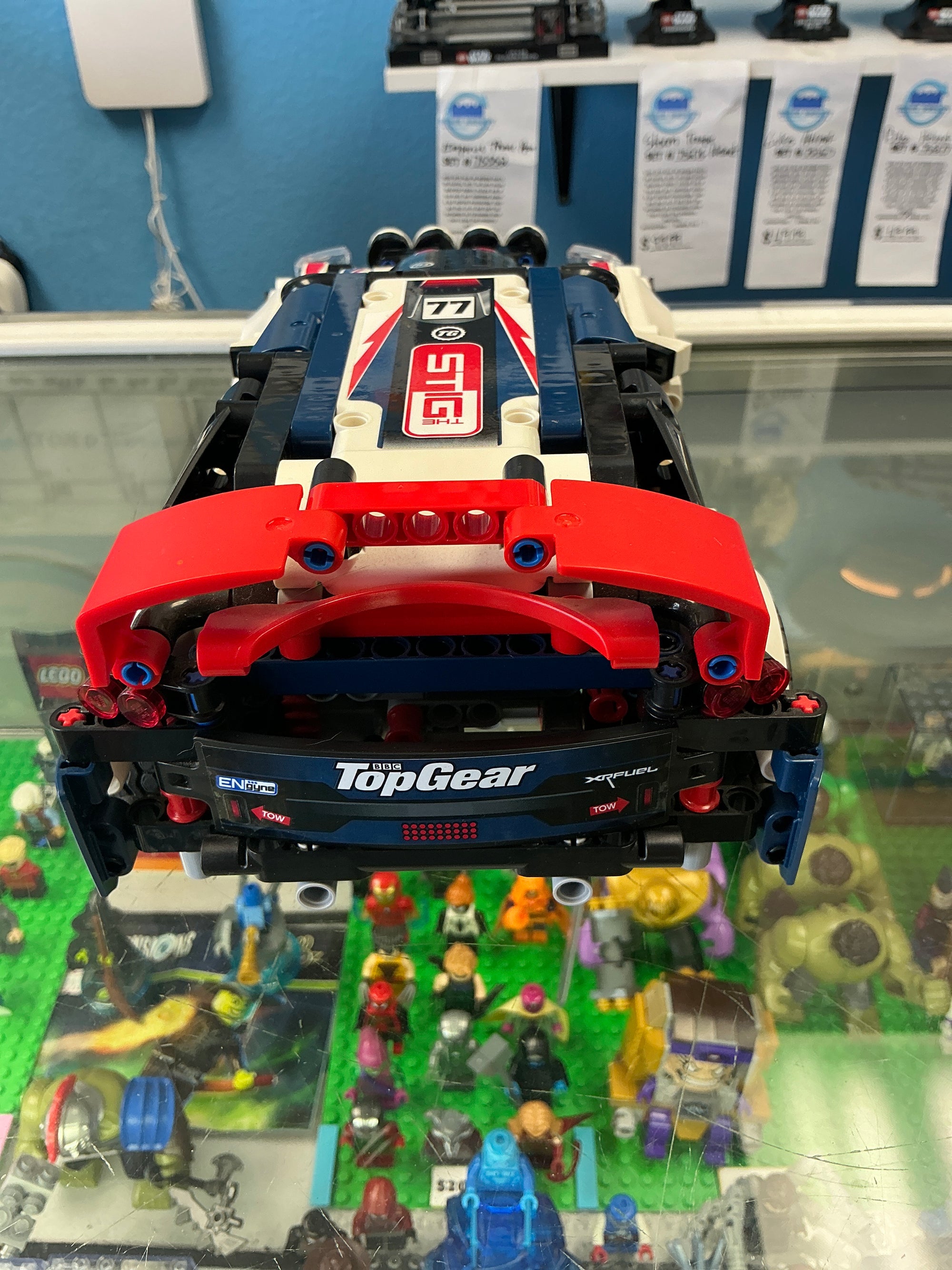 42109 Technic Top Hear Rally Car - Used