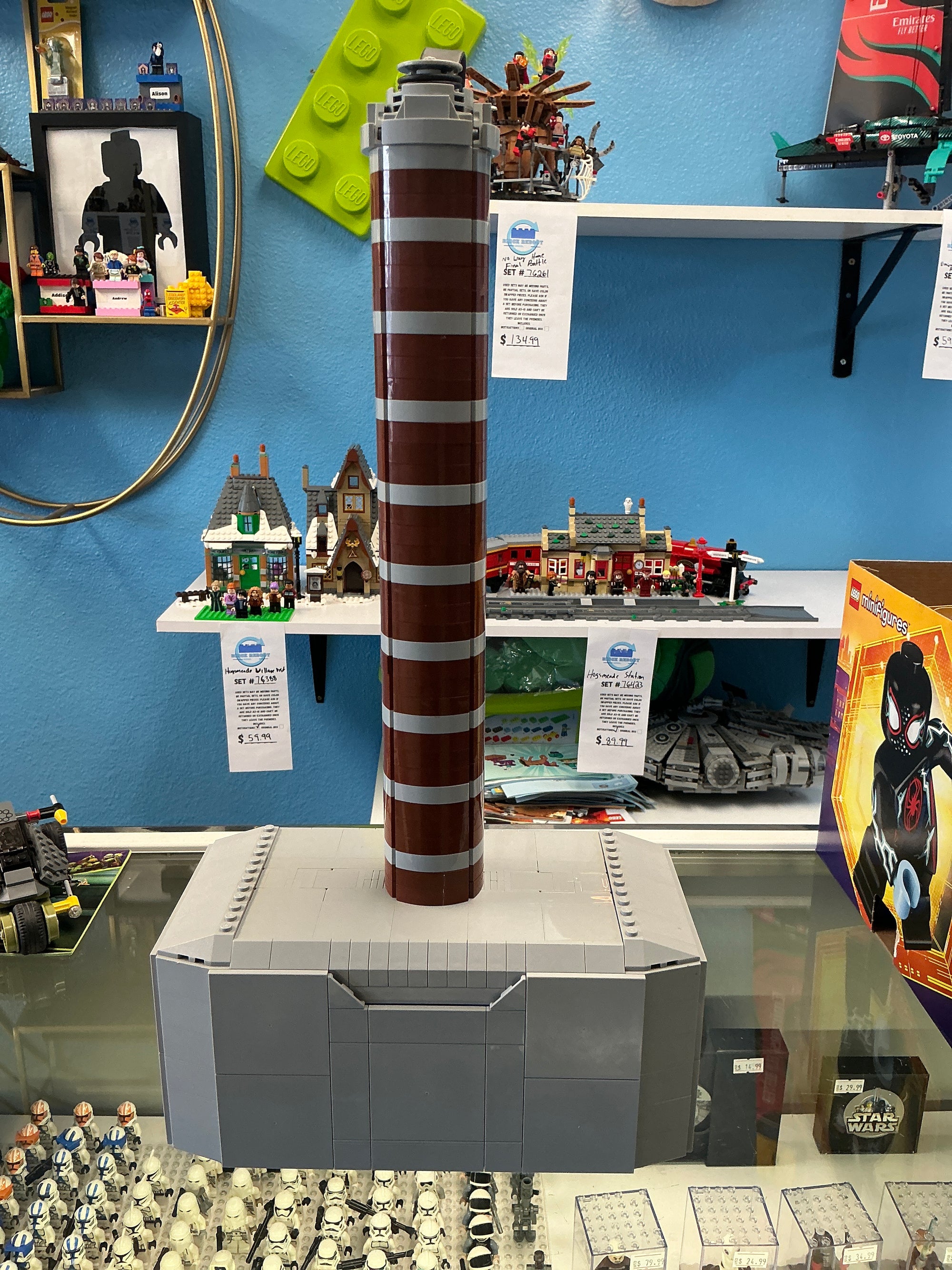 76209 Thor’s Hammer *Missing Base & Thor* - Used