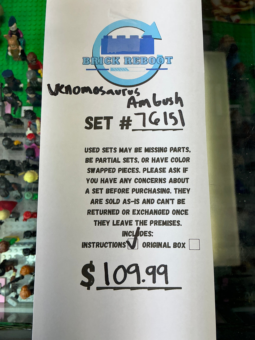 76151 Marvel Venomosaurus Ambush - Used