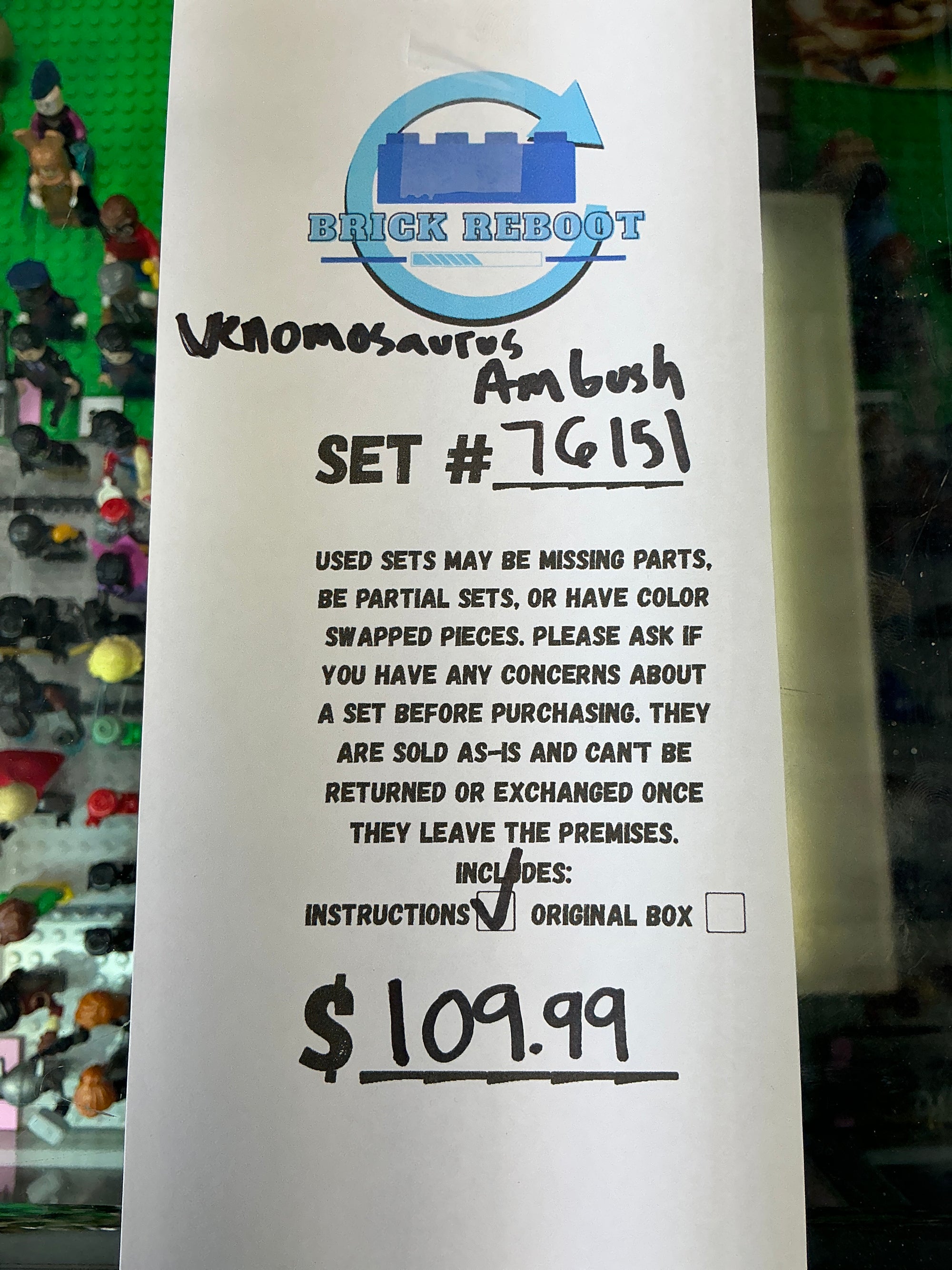 76151 Marvel Venomosaurus Ambush - Used