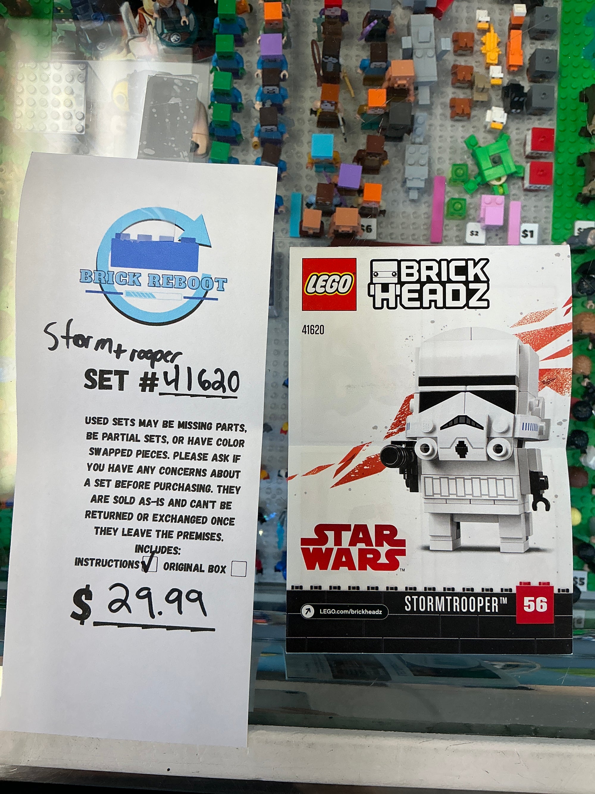 41620 Brick Headz Stormtrooper - Used