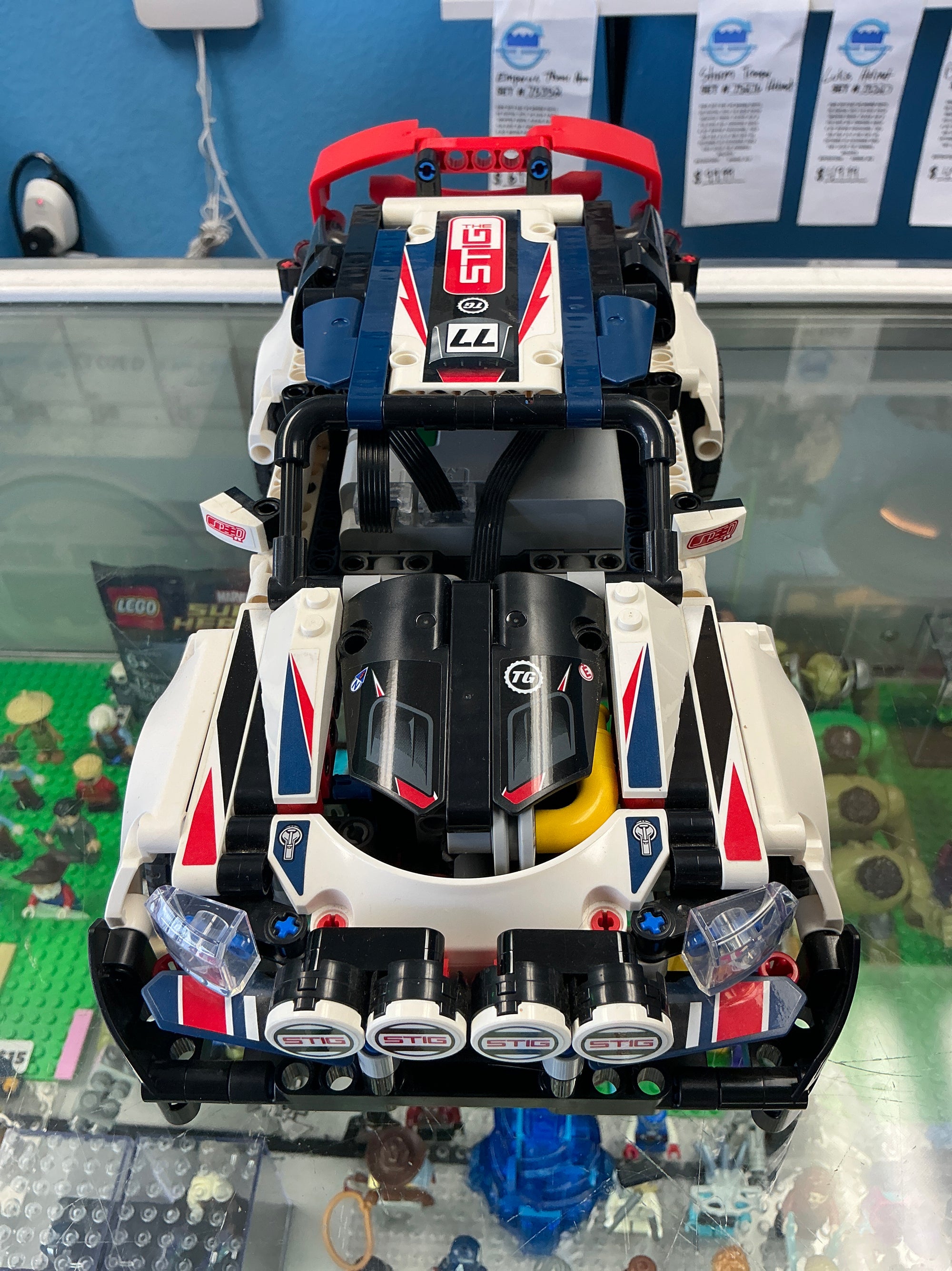 42109 Technic Top Hear Rally Car - Used