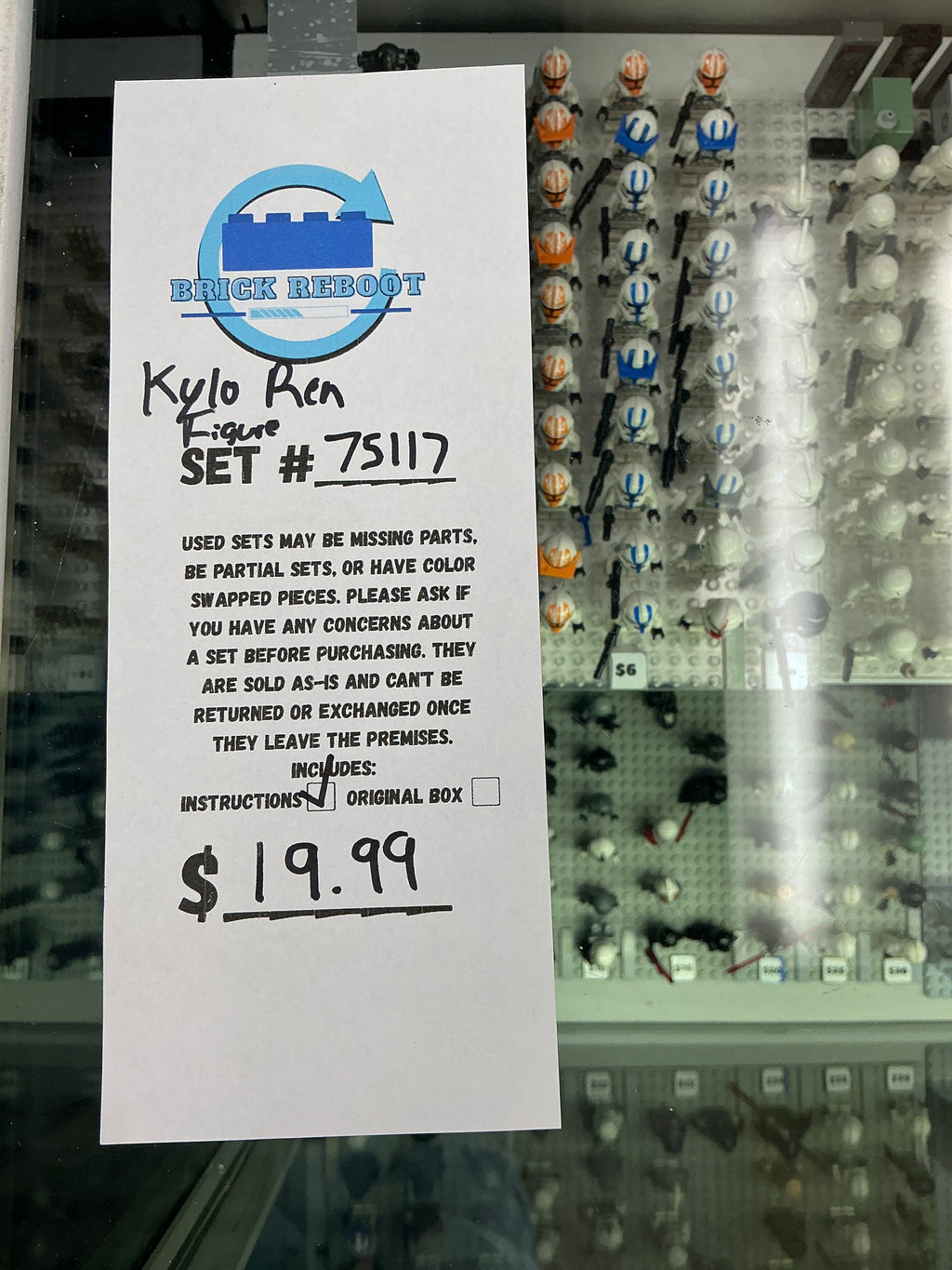 75117 Kylo Ren Figure - used