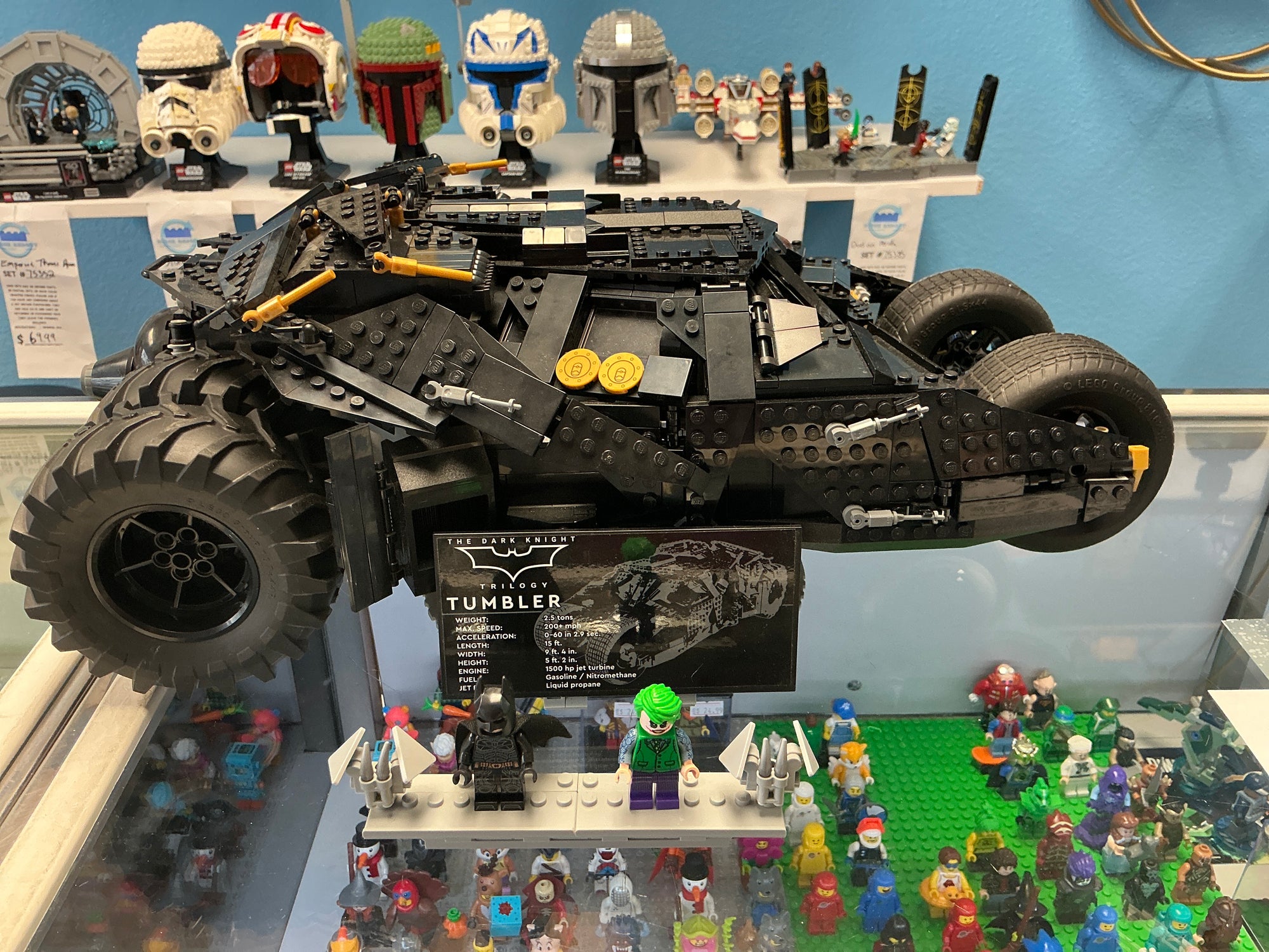 76240 Dark Knight Batmobile Tumbler - Used