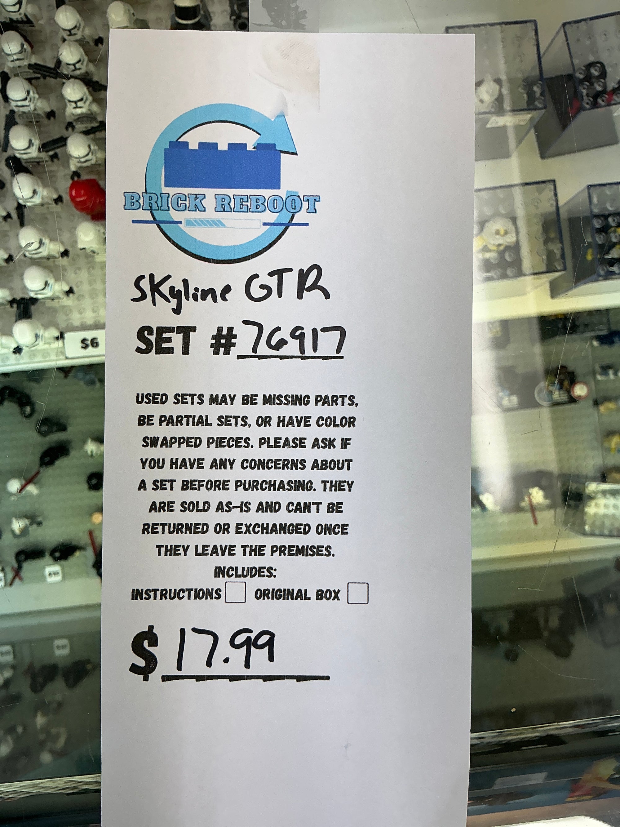 76917 Speed Champions Skyline GTR - Used