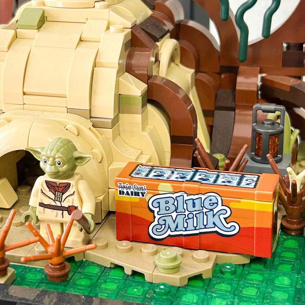 Blue Milk, Twin Suns Dairy BrickArms Crate - B3 Customs