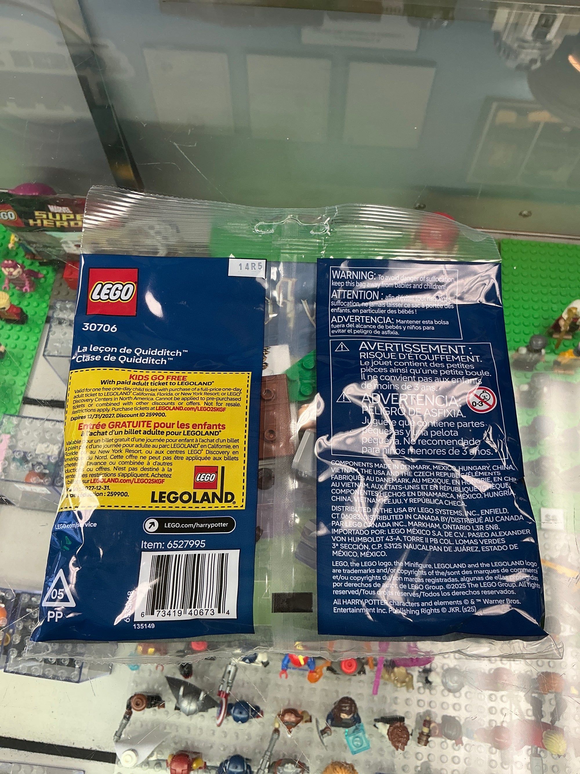 30706 Harry Potter Quidditch Lesson Polybag