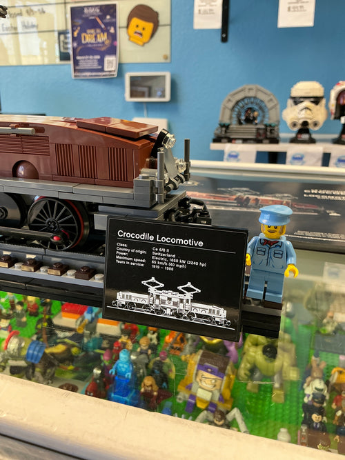 10277 Crocodile Locomotive *Missing wheel* - Used