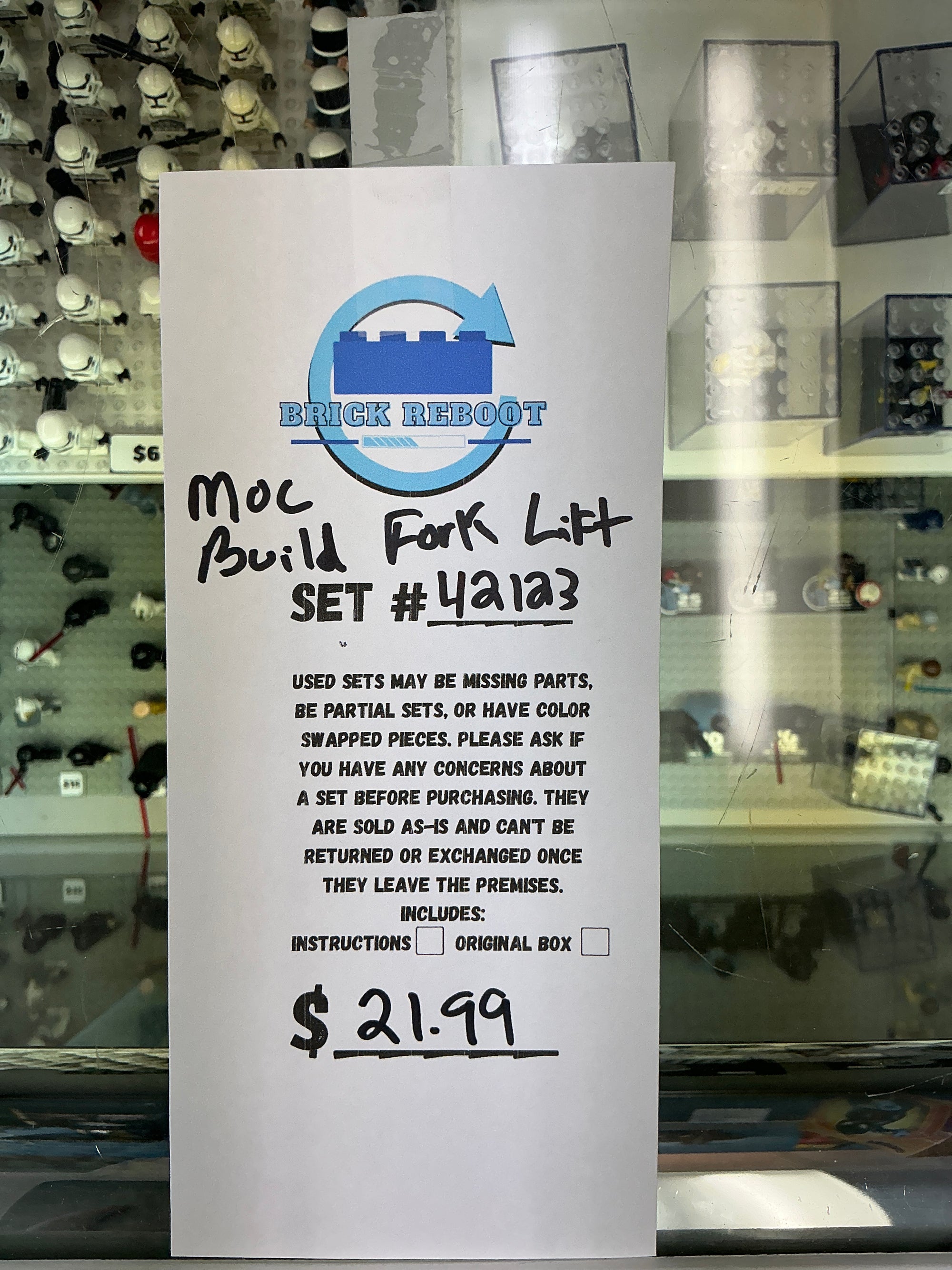 42123 MOC Fork Lift Build - Used