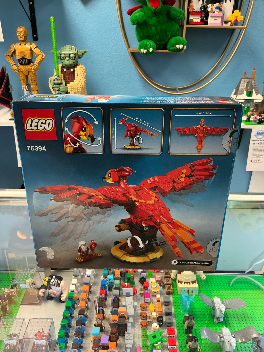 76394 Harry Potter Fawkes, Dumbledore’s Phoenix - Sealed