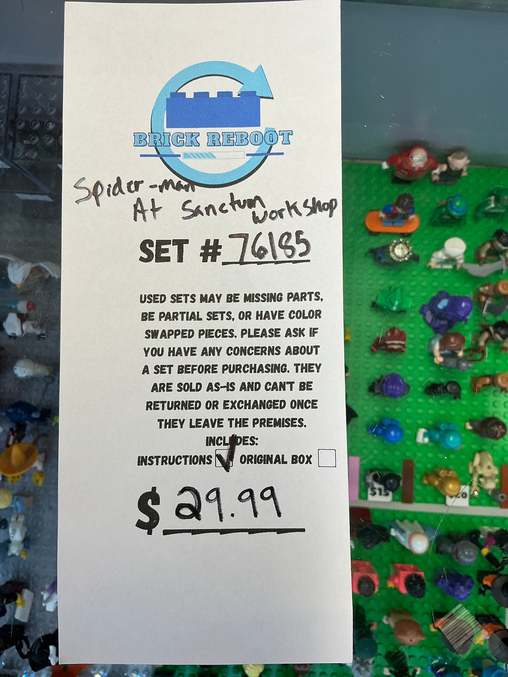 76185 Spider-man at Sanctum Workshop - Used