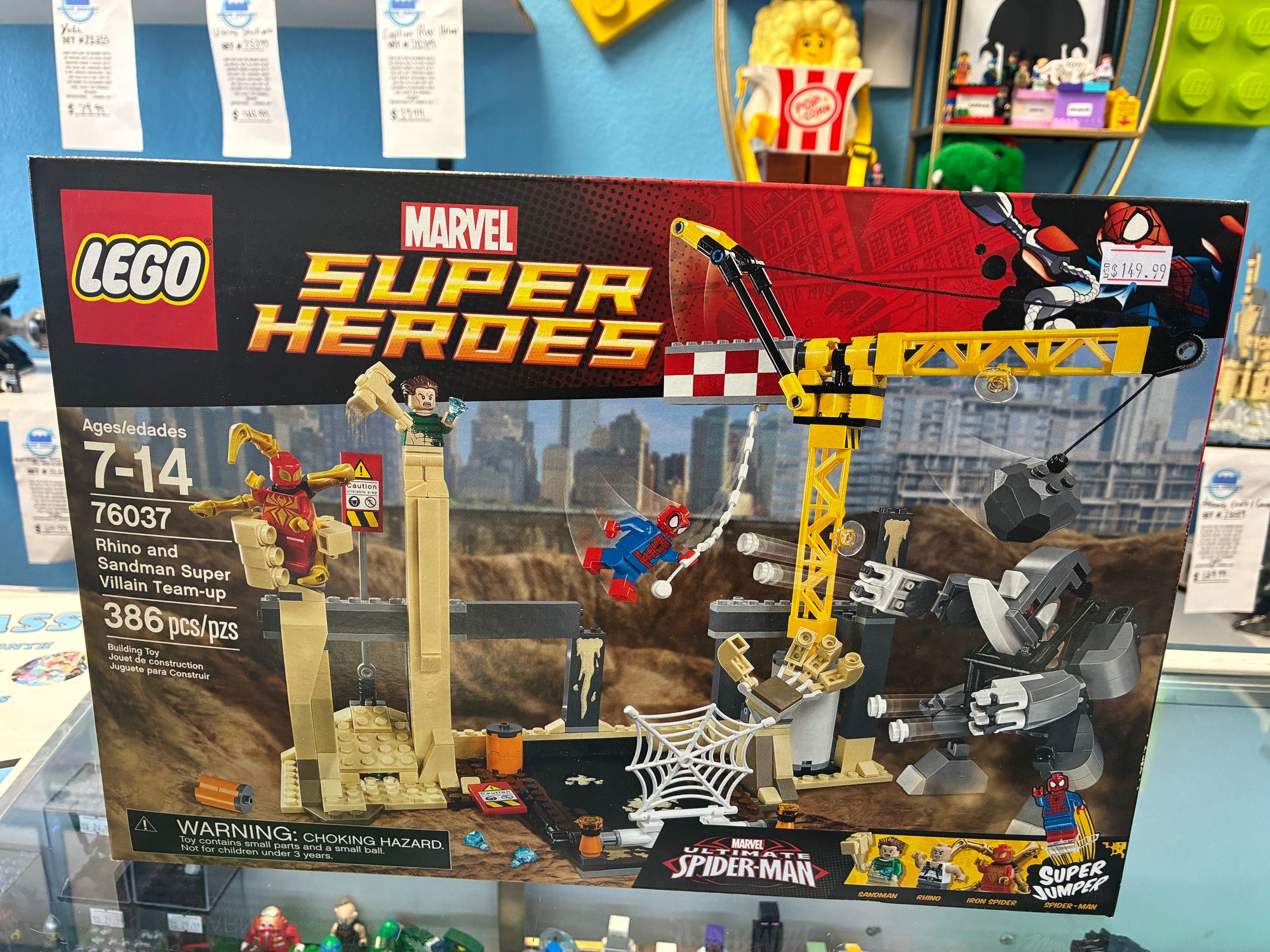76037 Marvel Super Heroes Rhino and Sandman Super Villain Team-up - Sealed
