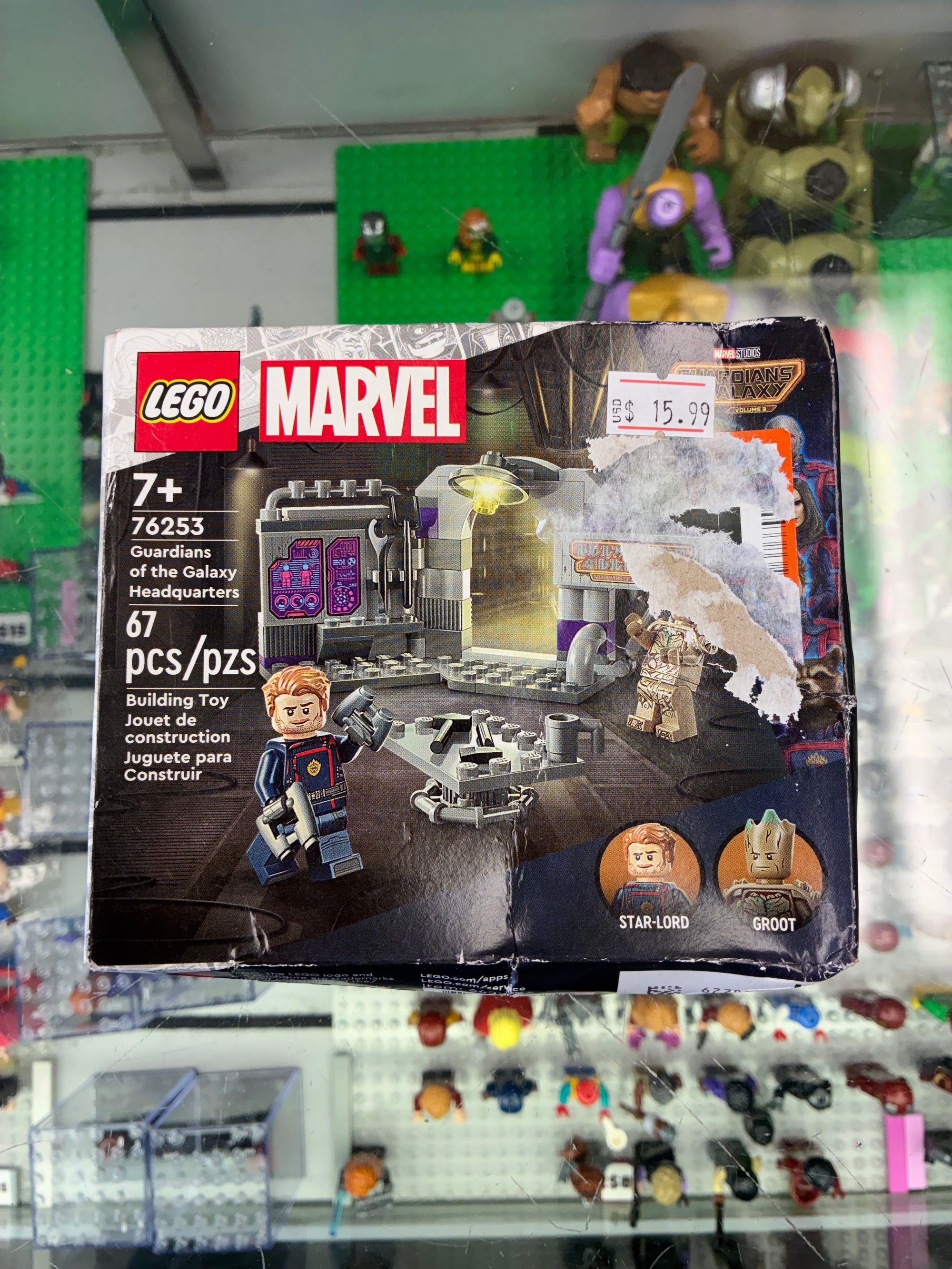 76253 Marvel Guardians of the Galaxy Headquarters *Box Damage* - Sealed