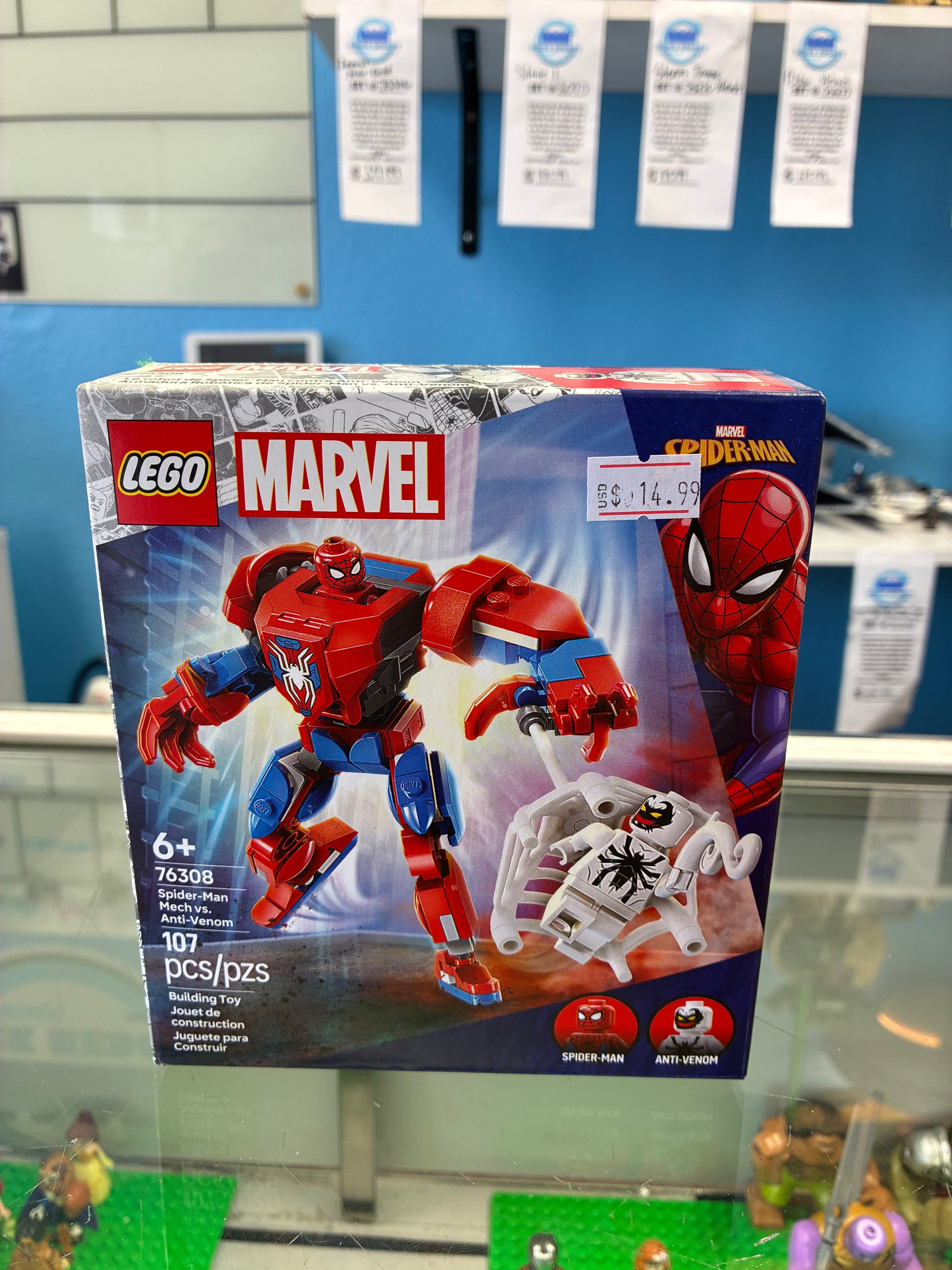76308 Marvel Spider-Man Mech vs. Anti-Venom - Sealed