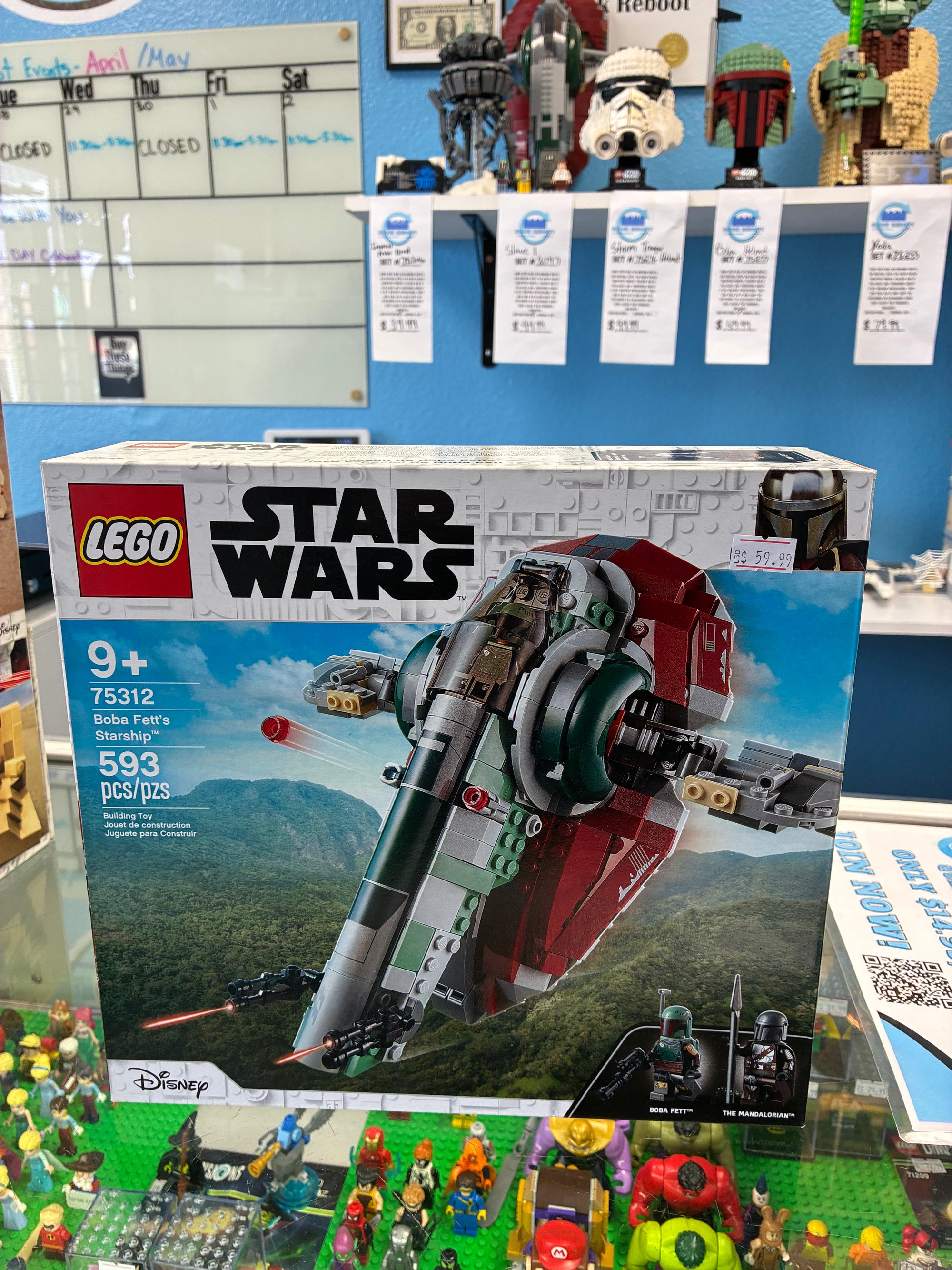 75312 Star Wars Boba Fett’s Ship - Sealed