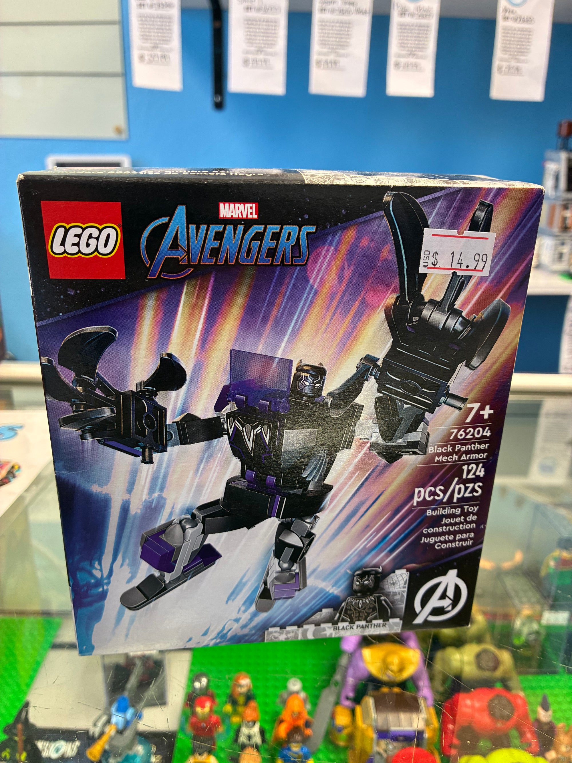 76204 Marvel Avengers Black Panther Mech Armor - Sealed
